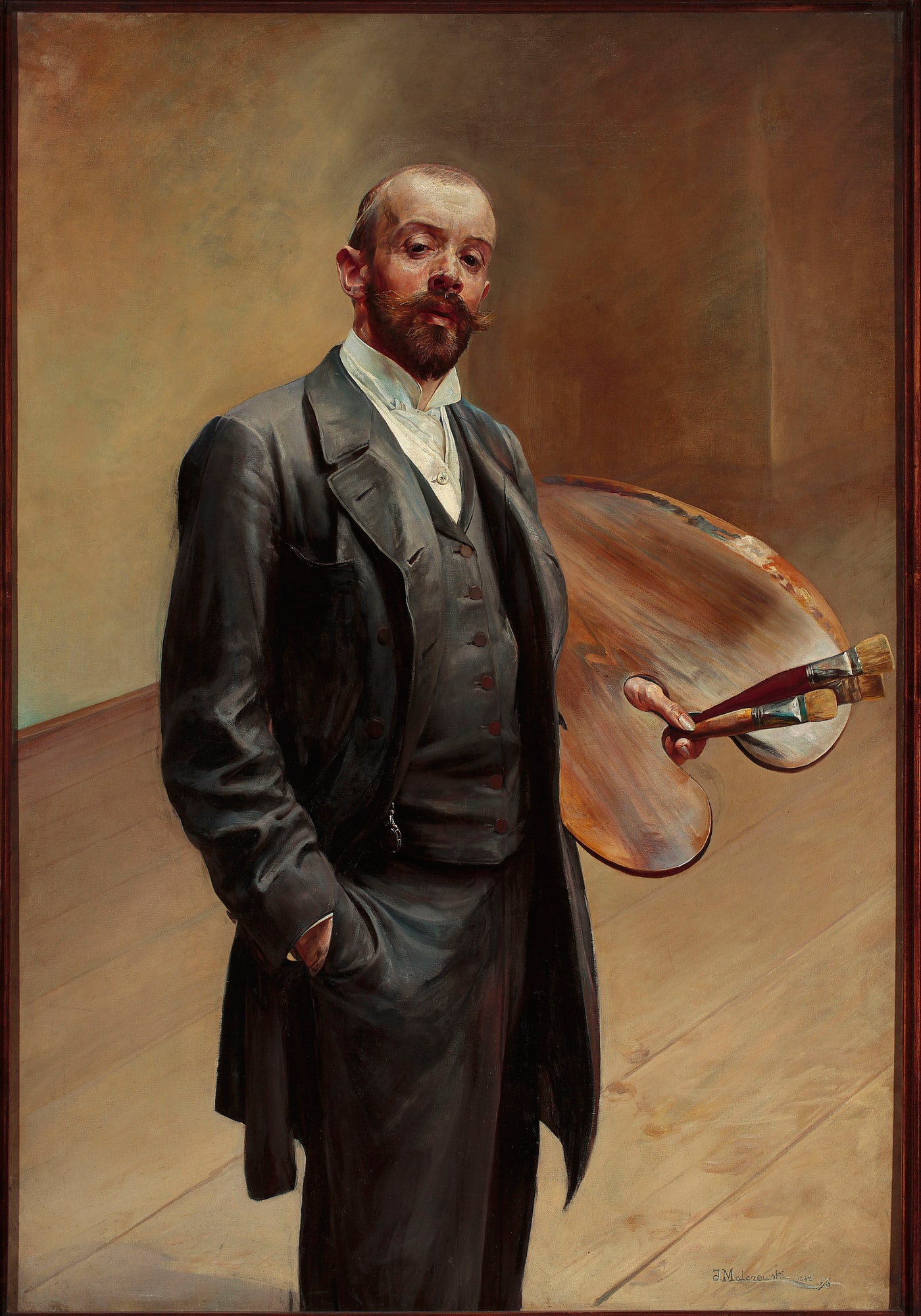 Jacek Malczewski – Autoportret z paletą