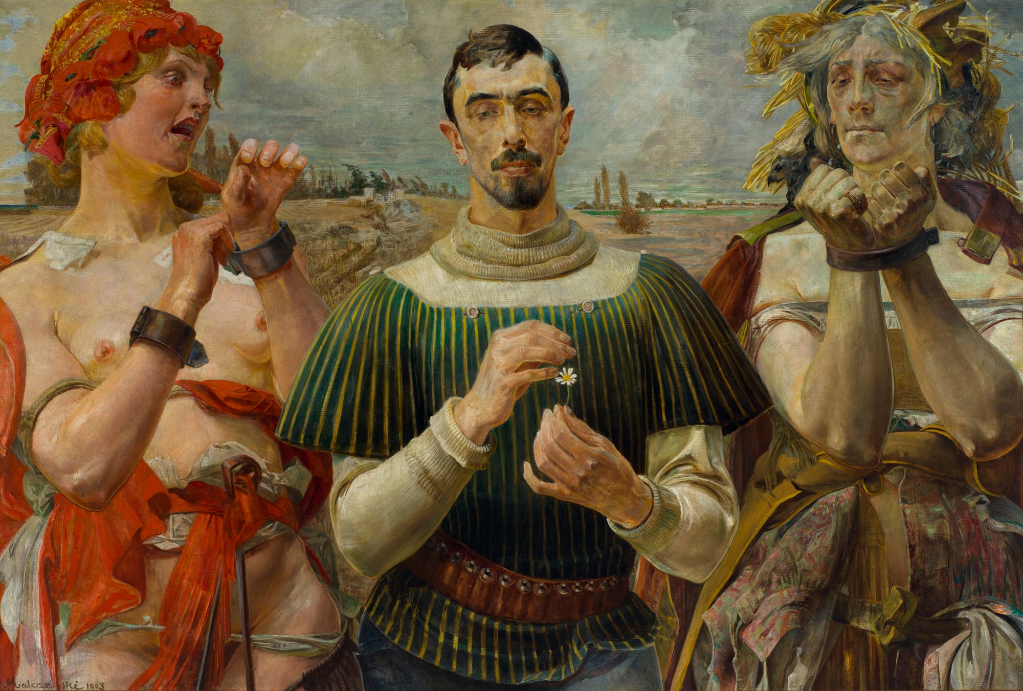 Jacek Malczewski – Hamlet polski - Portret Aleksandra Wielopolskiego
