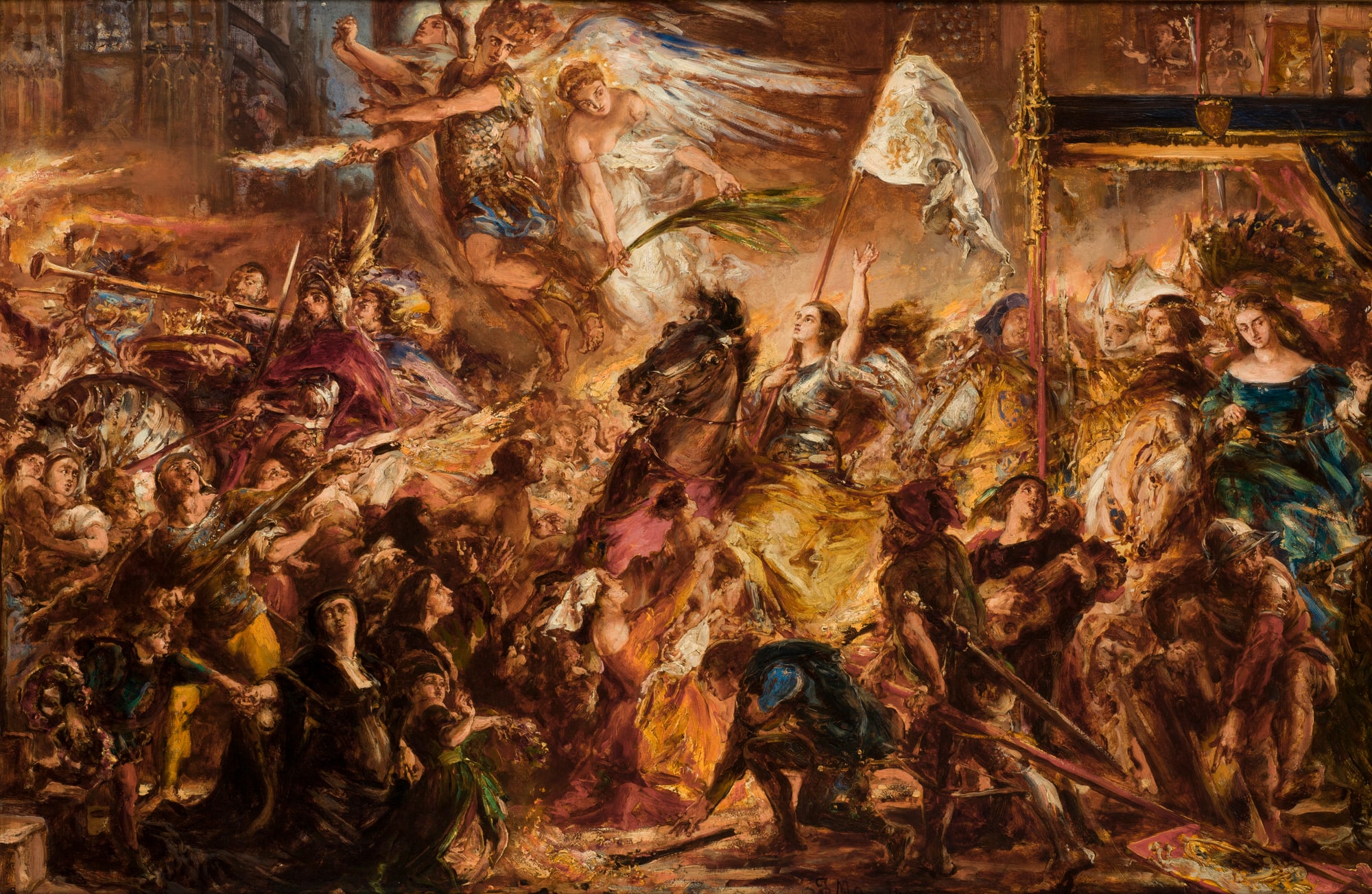 Jan Matejko – Dziewica Orleańska