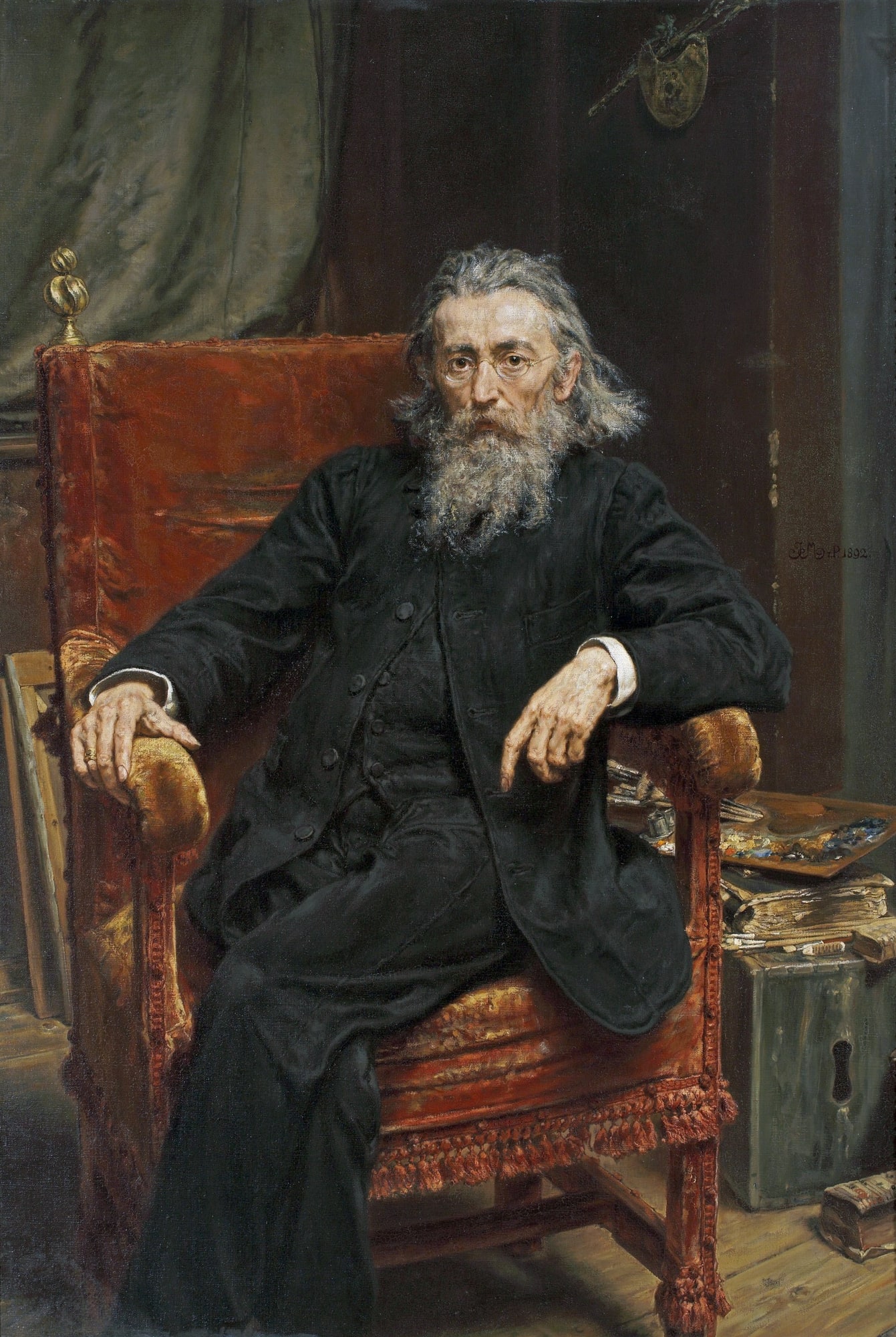 Jan Matejko – Autoportret