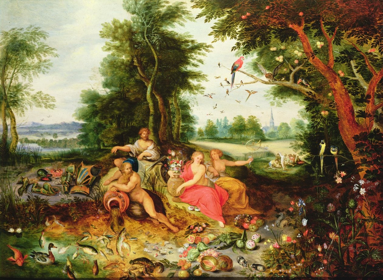 Jan van Kessel (starszy) – Cztery Żywioły