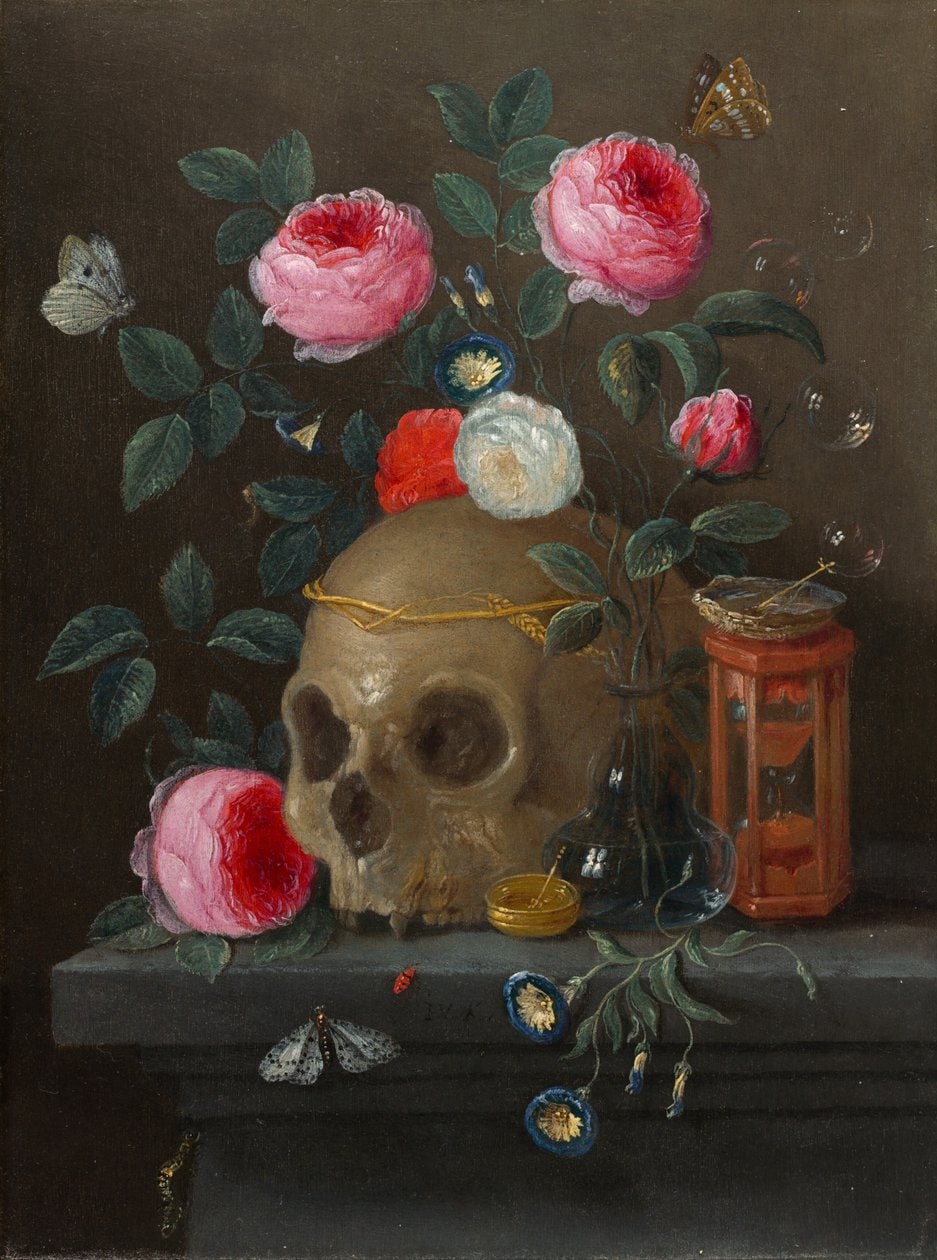 Jan van Kessel (starszy) – Vanitas martwa natura