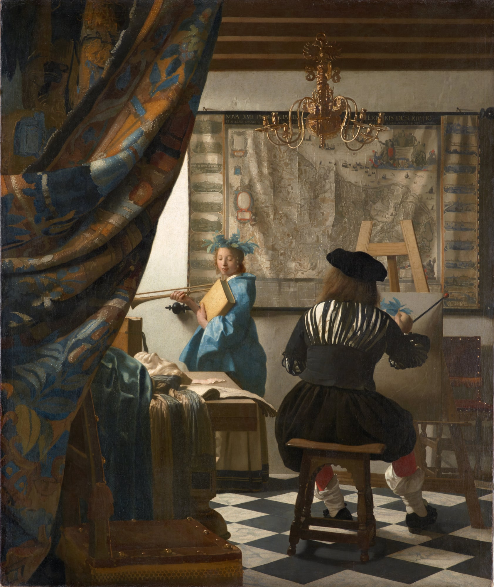 Jan Vermeer – Alegoria Malarstwa