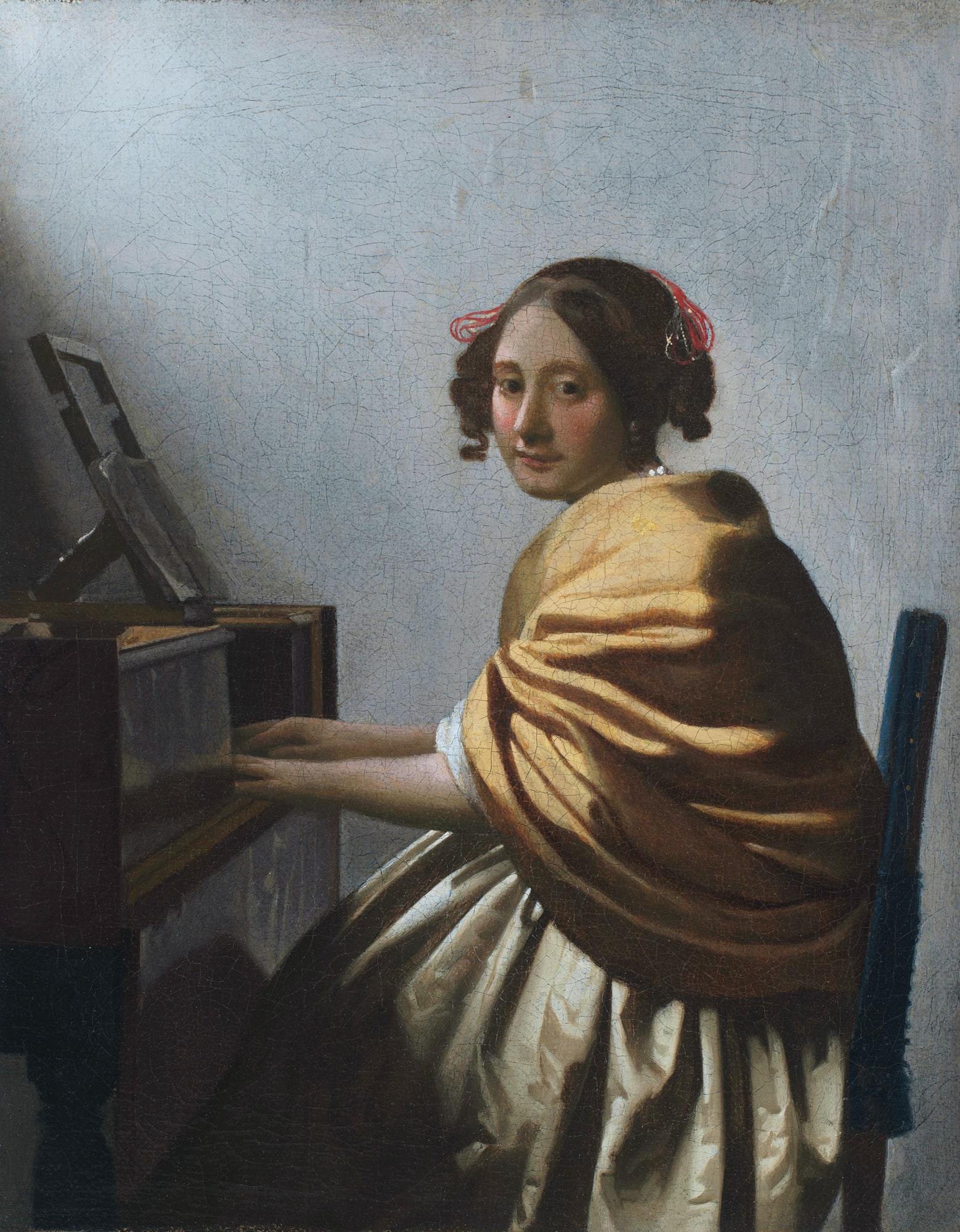 Jan Vermeer – Kobieta siedząca przy wirginale