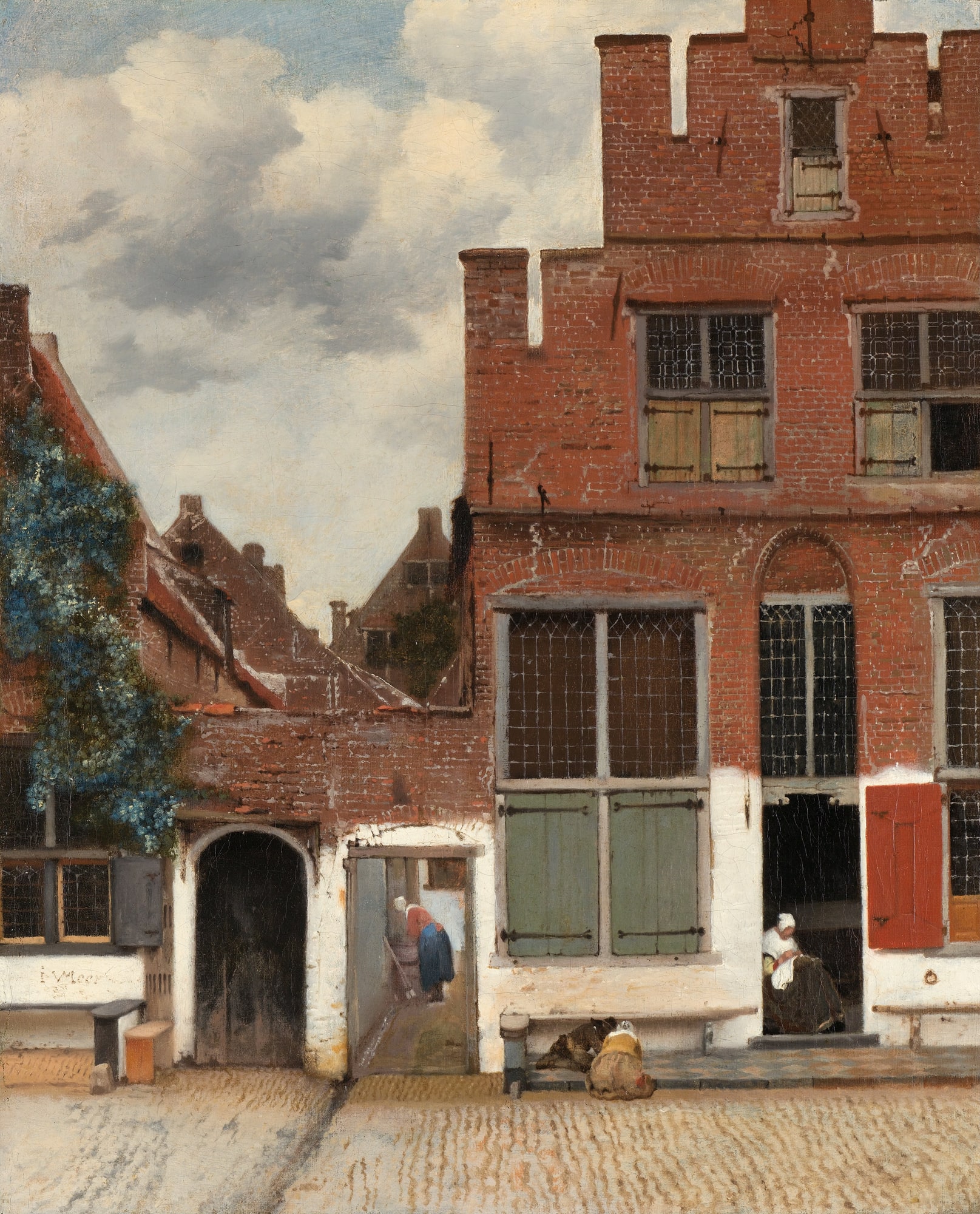 Jan Vermeer – Uliczka