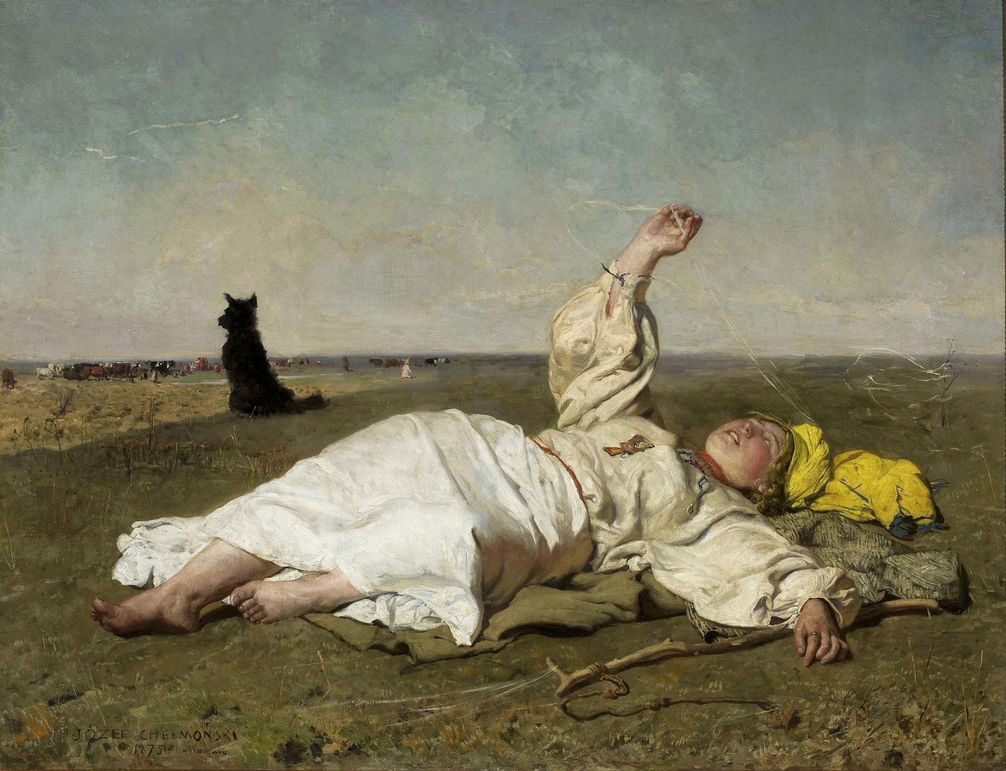 Józef Chełmoński – Babie lato