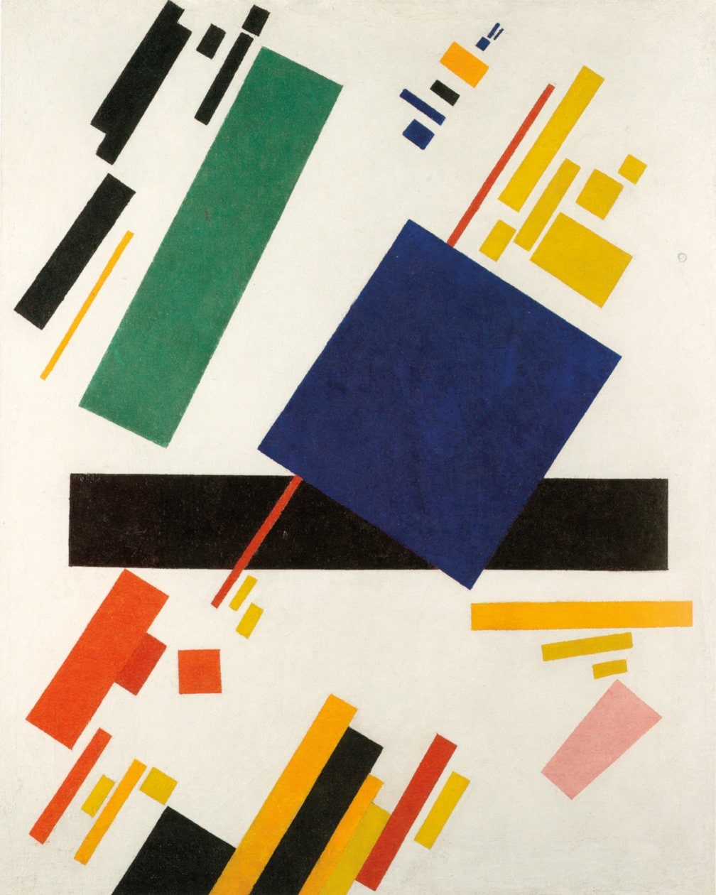 Kazimir Severinovich Malevich – Kompozycja suprematystyczna