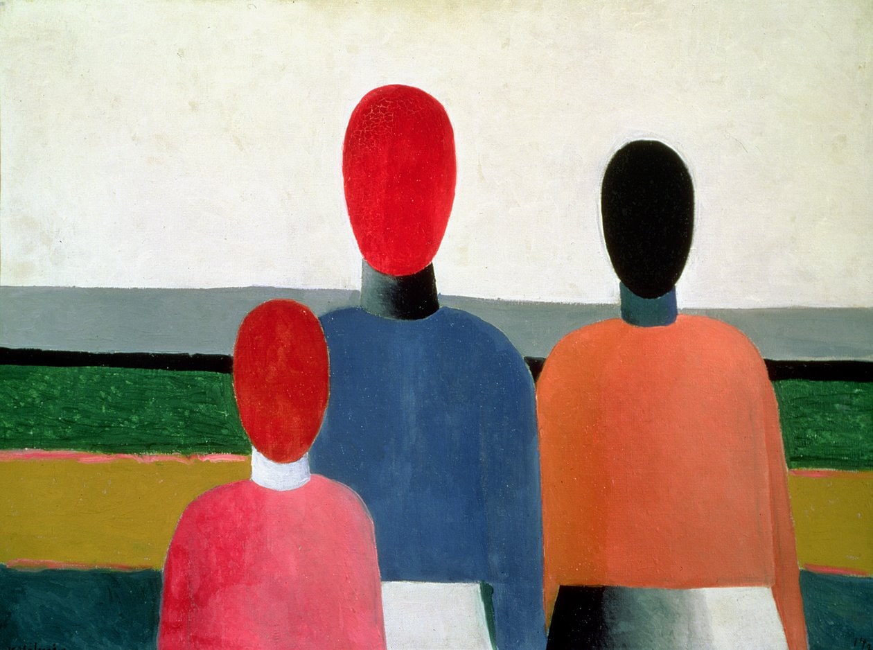 Kazimir Severinovich Malevich – Trzy postacie kobiece