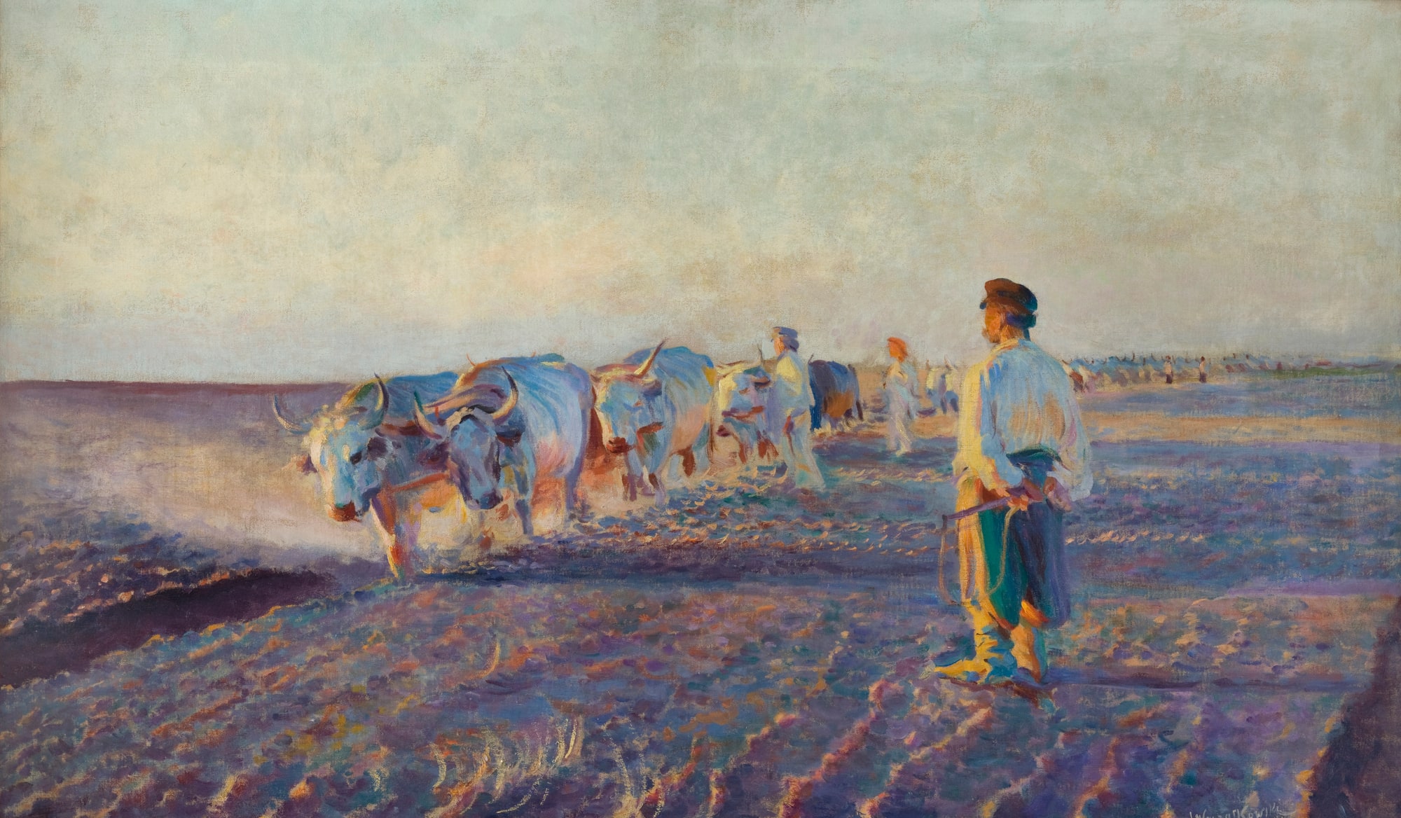 Leon Wyczółkowski – Orka na Ukrainie