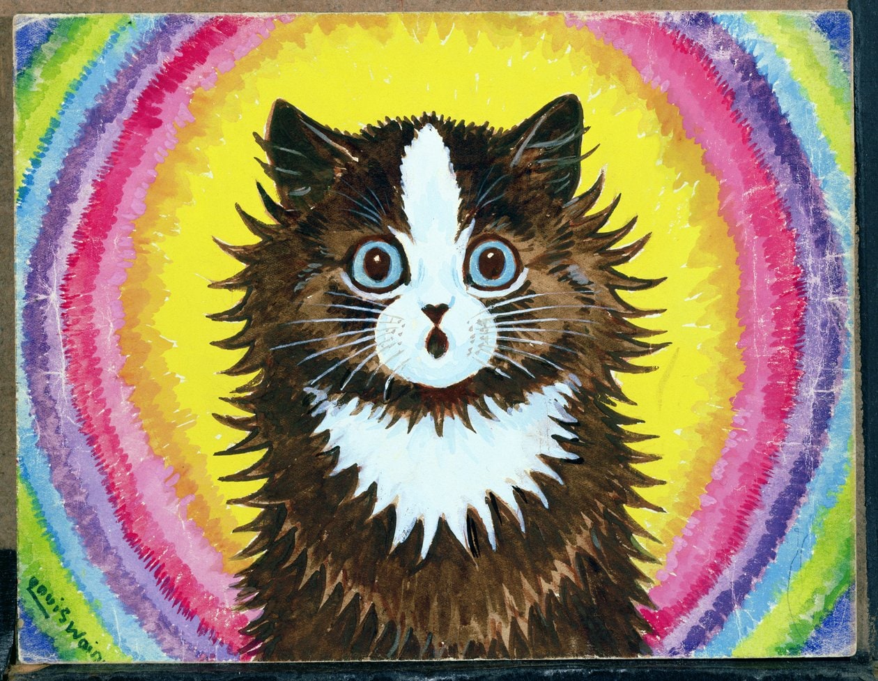Louis Wain – Kot w tęczy
