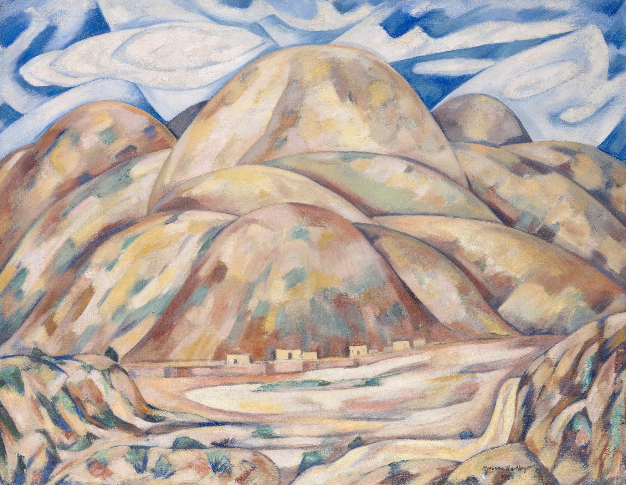 Marsden Hartley – Krajobraz nr 3, Kopalnie gotówki, Nowy Meksyk