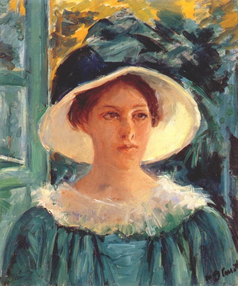Mary Cassatt – Młoda kobieta w ogrodzie
