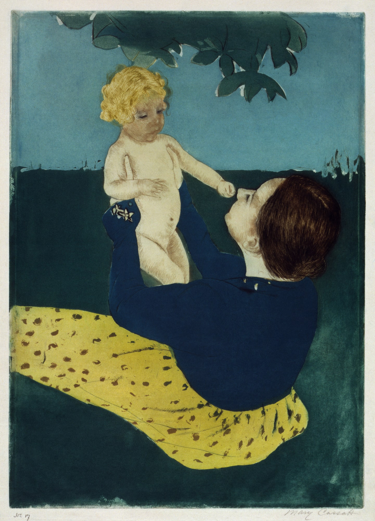Mary Cassatt – Pod kasztanowcem