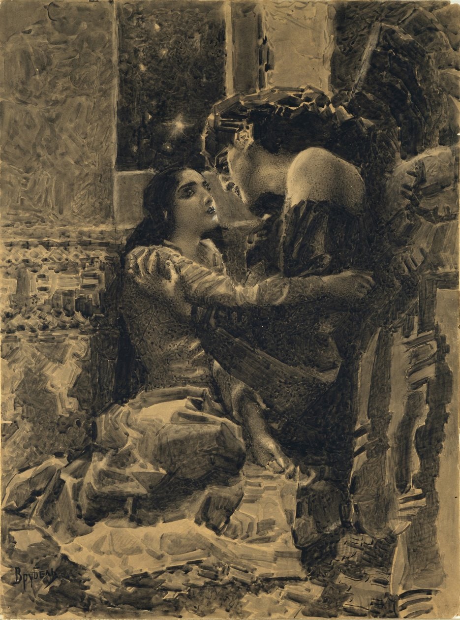 Mikhail Aleksandrovich Vrubel – Tamara i Demon