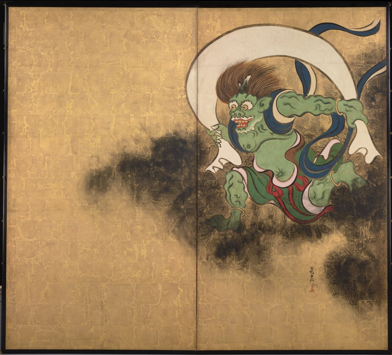 Ogata Korin – Bóg Wiatru