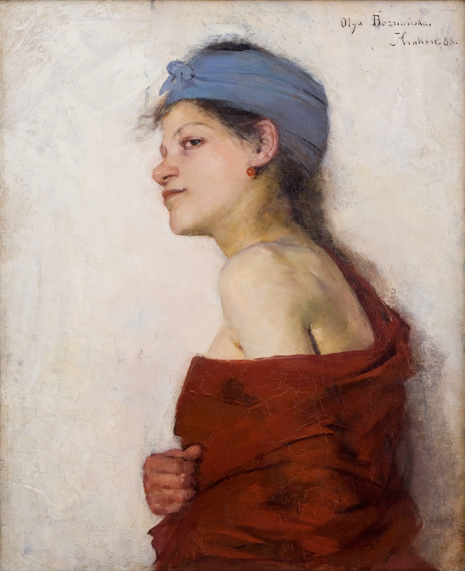 Olga Boznańska – Portret kobiety - Cyganka