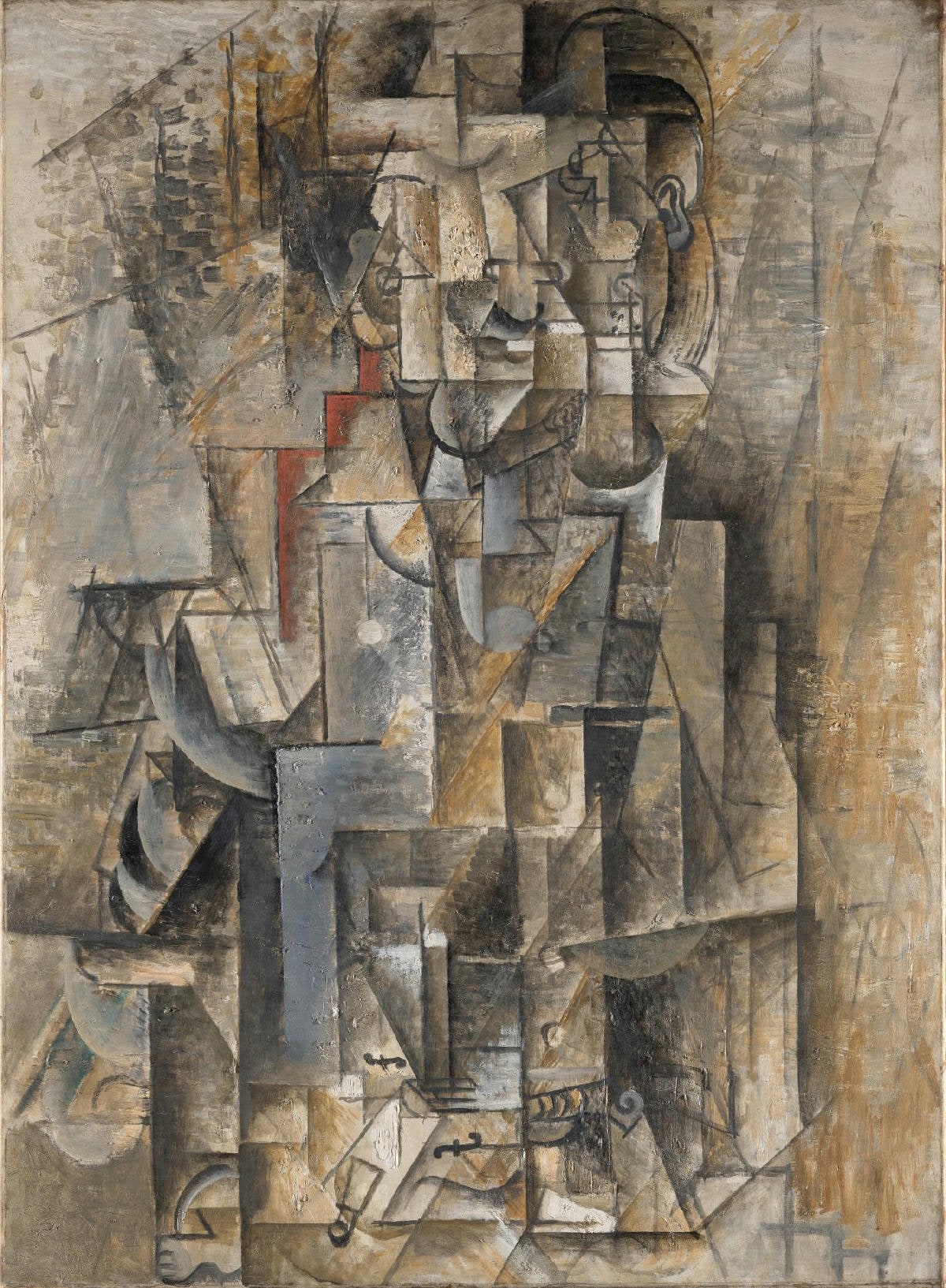 Pablo Picasso – Mężczyzna ze skrzypcami