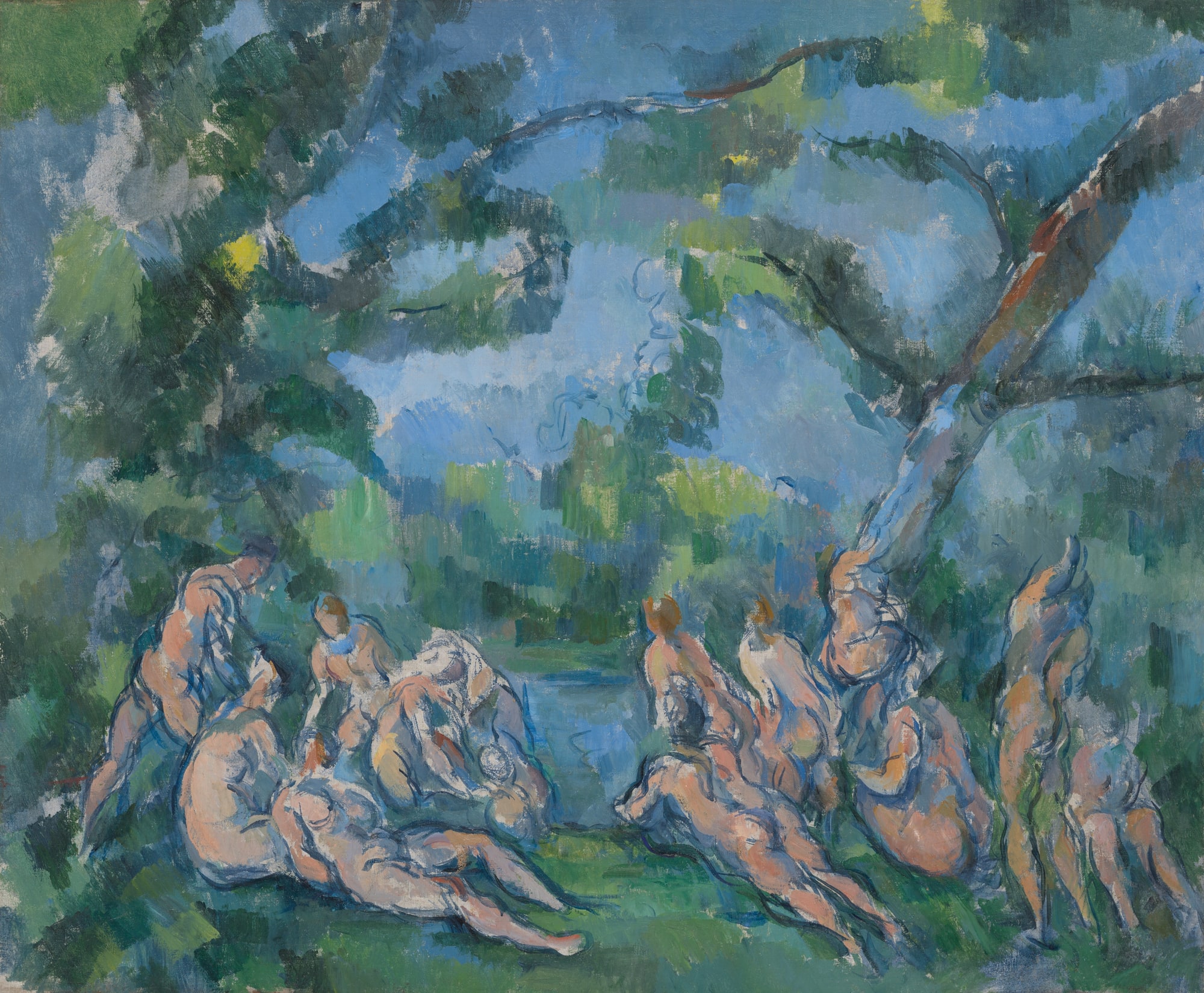 Paul Cezanne – Kąpiący się