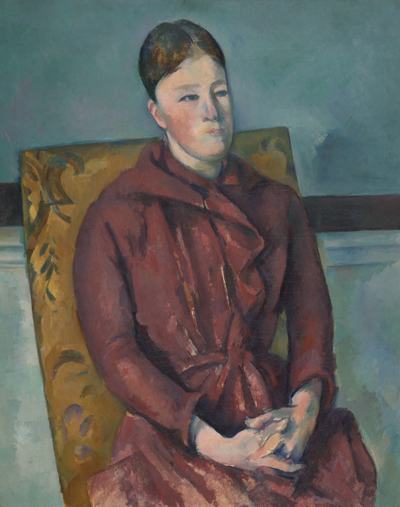 Paul Cezanne – Madame Cezanne w żółtym fotelu