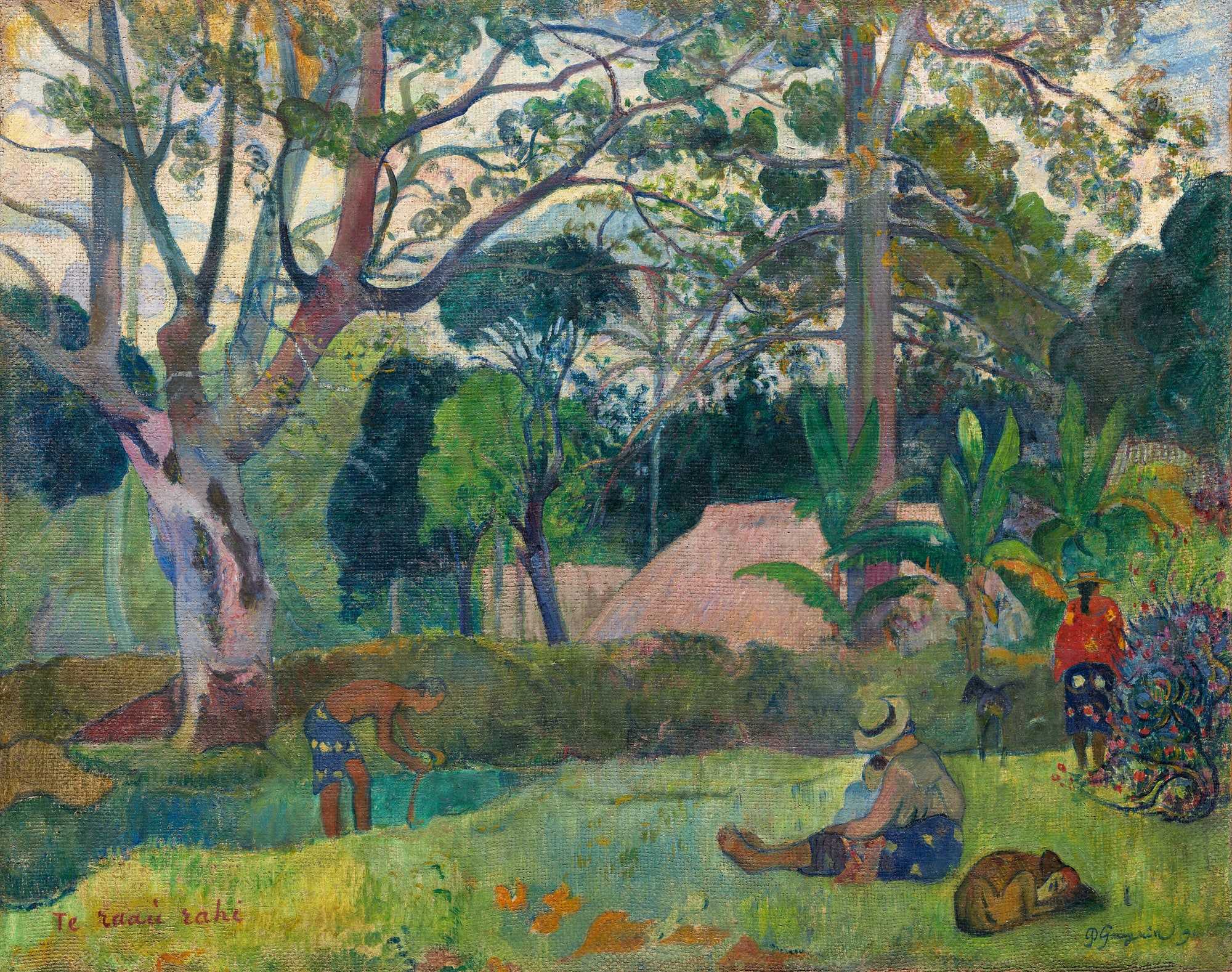 Paul Gauguin – Te raau rahi (Wielkie Drzewo)