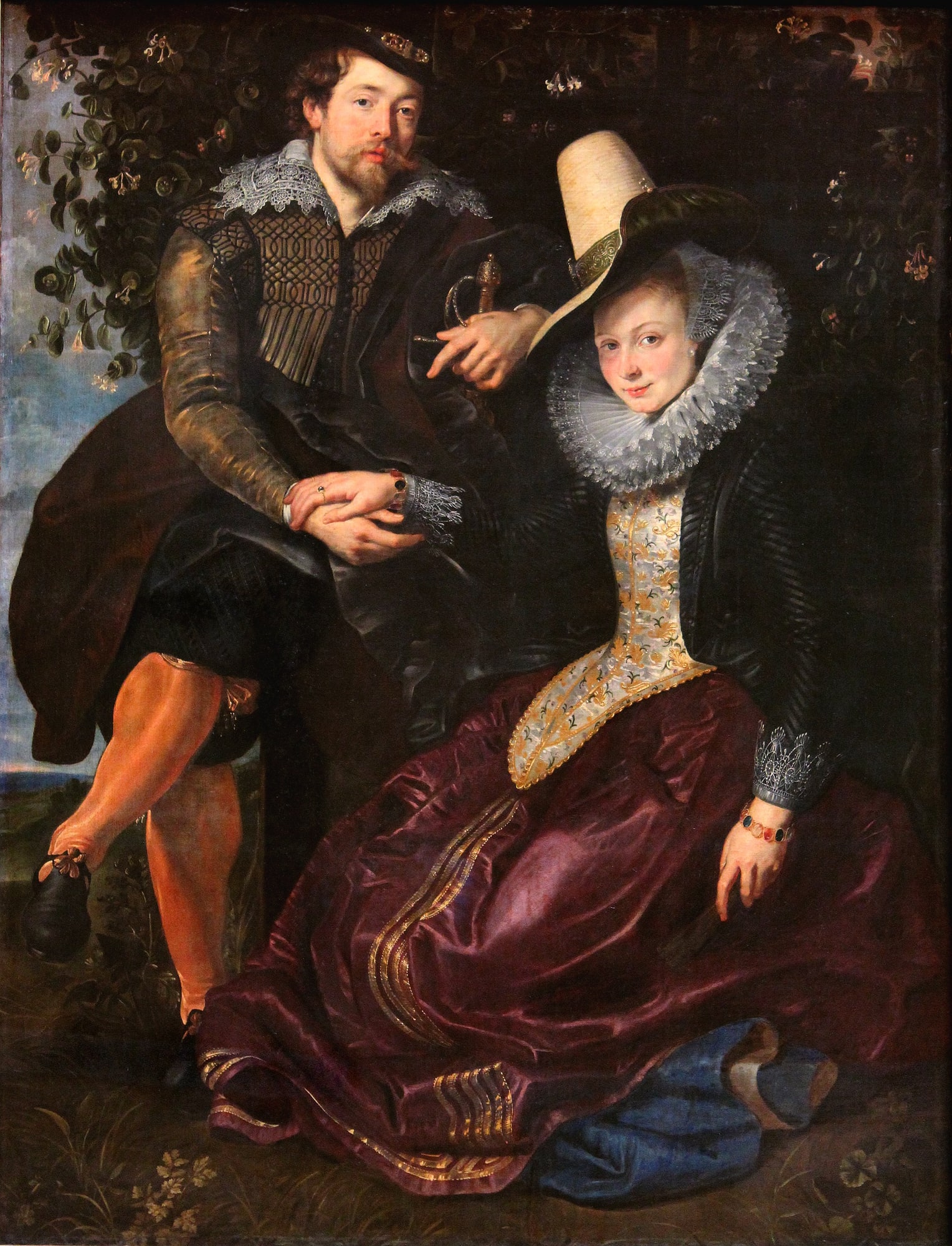 Peter Paul Rubens – Autoportret z pierwszą żoną Izabelą Brant