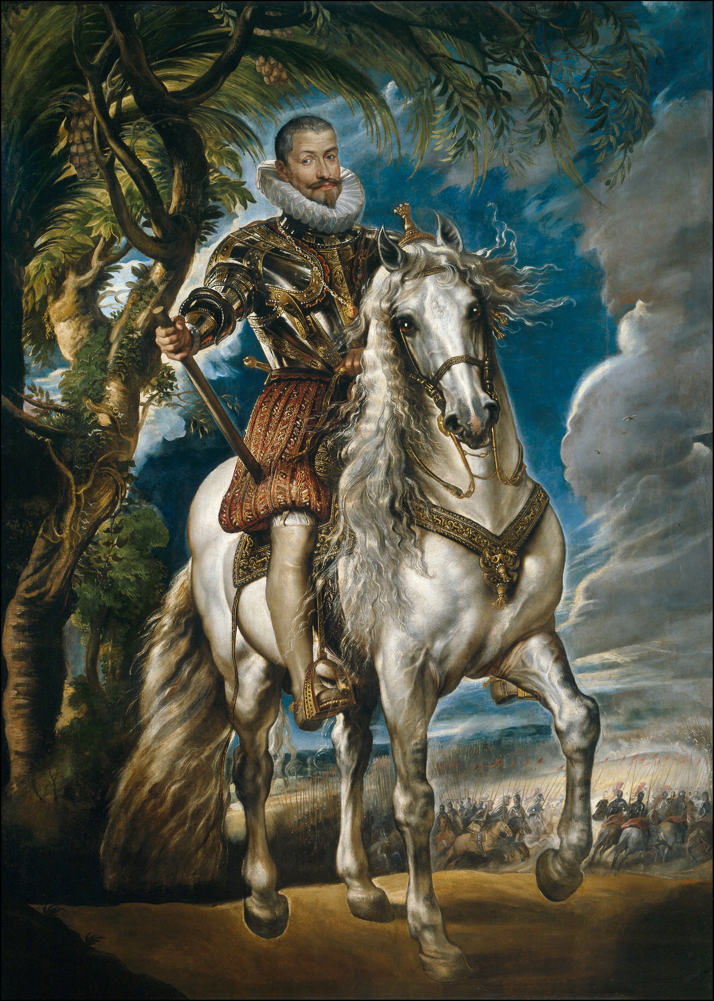 Peter Paul Rubens – Portret konny księcia Lermy