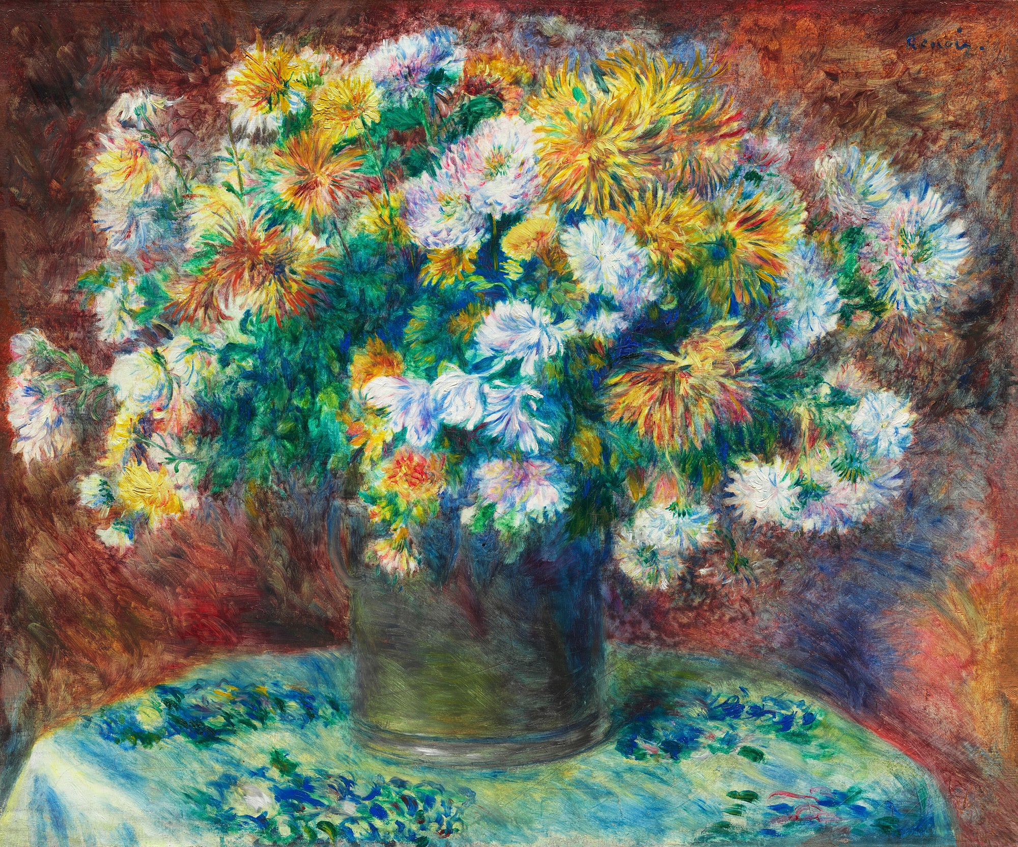 Pierre-Auguste Renoir – Chryzantemy
