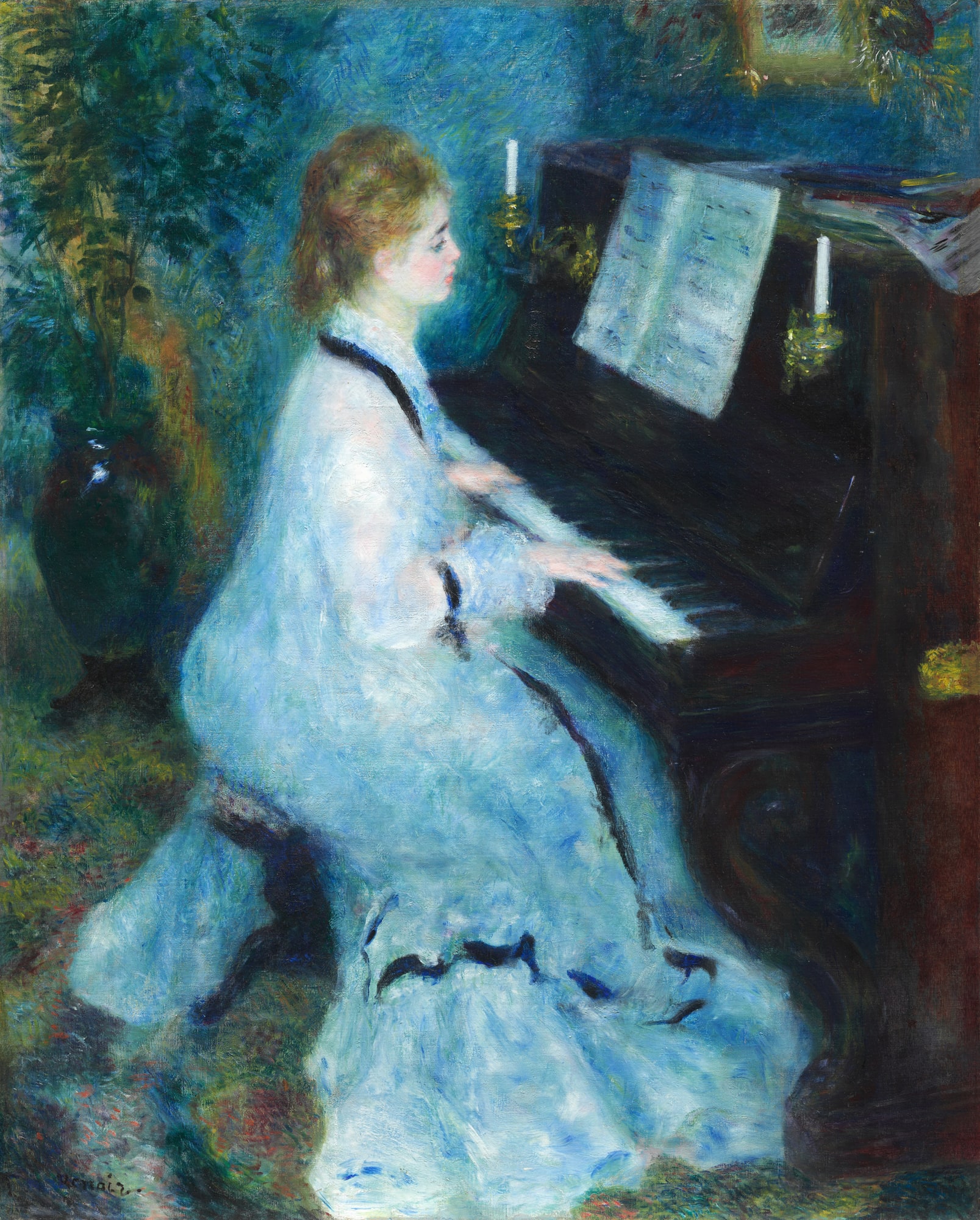 Pierre-Auguste Renoir – Kobieta przy fortepianie