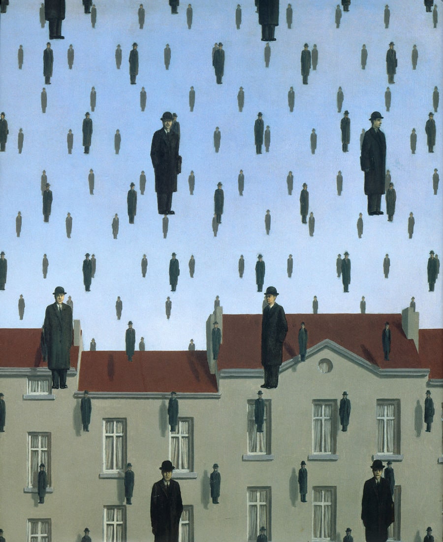 René Magritte – Spadanie