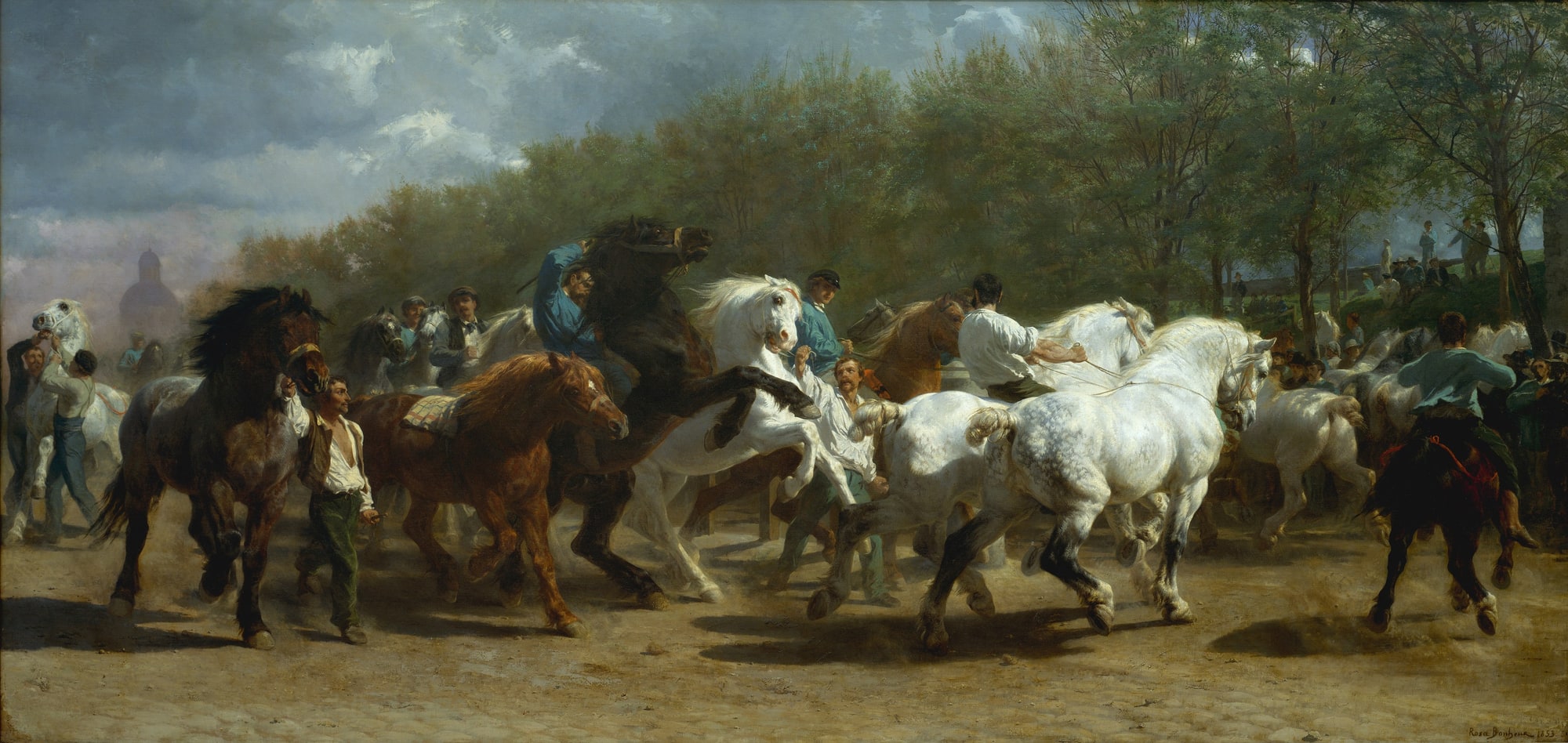 Rosa Bonheur – Targ koni