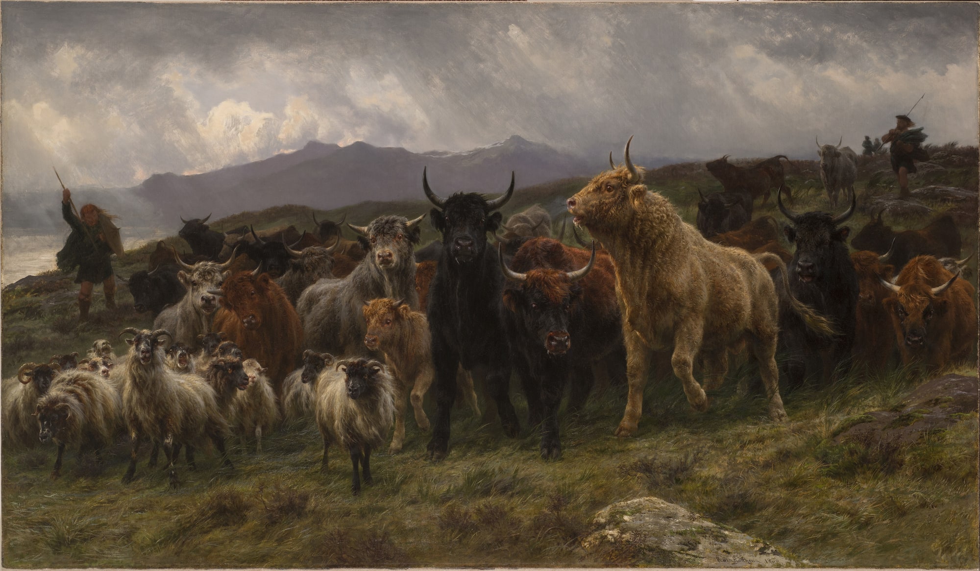 Rosa Bonheur – Wysokogórska łapanka