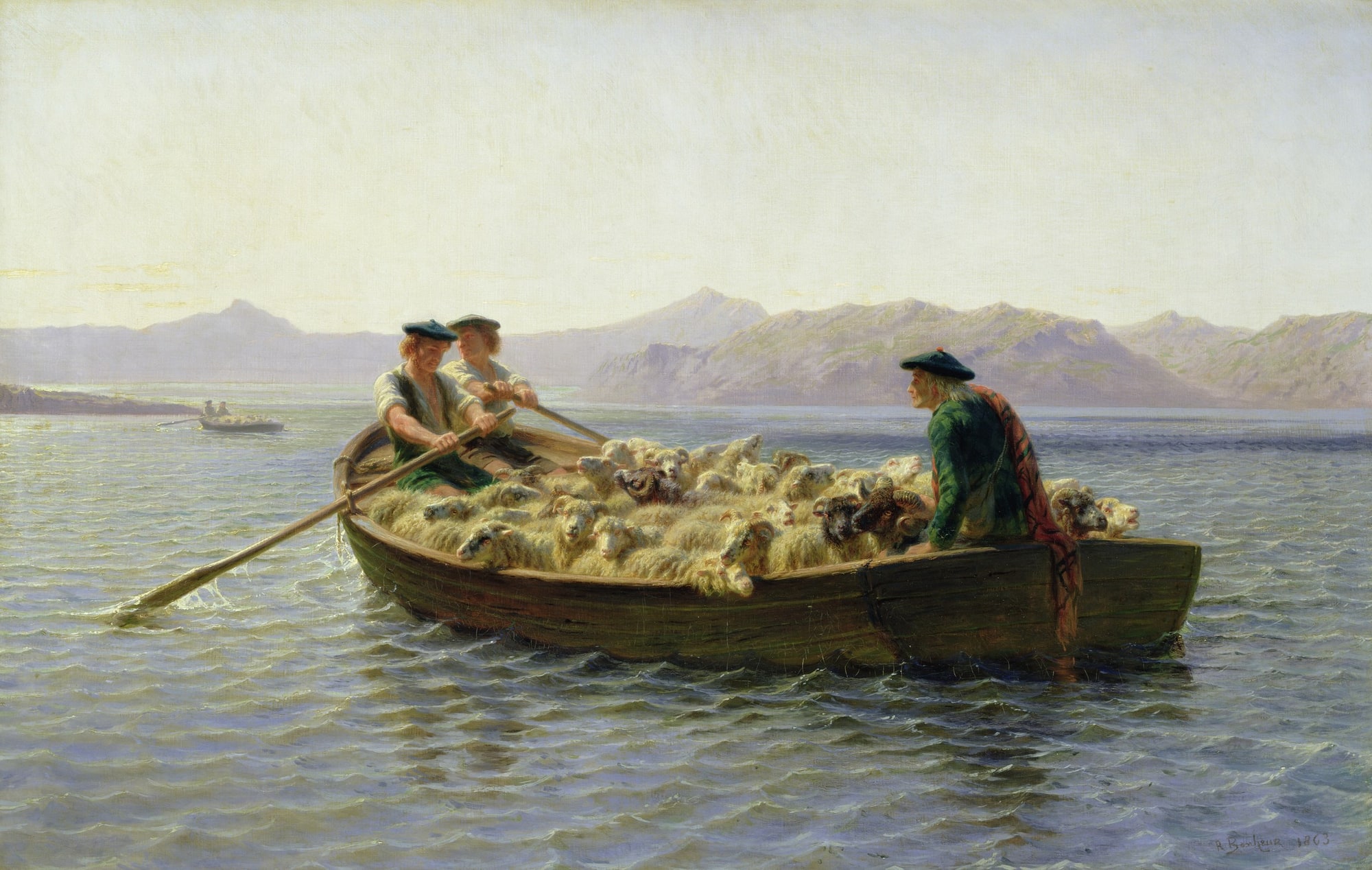 Rosa Bonheur – Zmiana pastwiska
