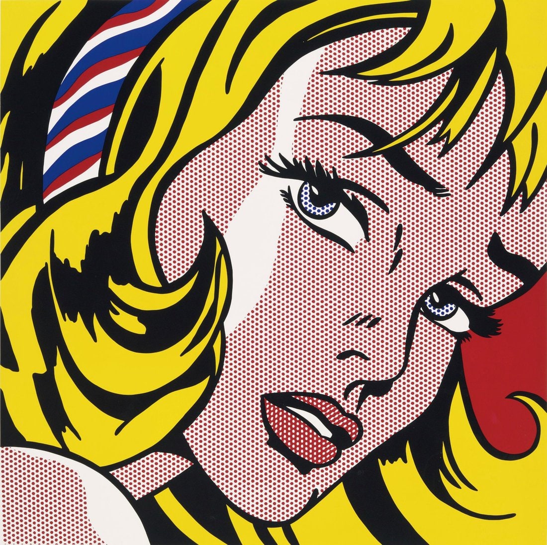 Roy Lichtenstein – Girl with Hair Ribbon