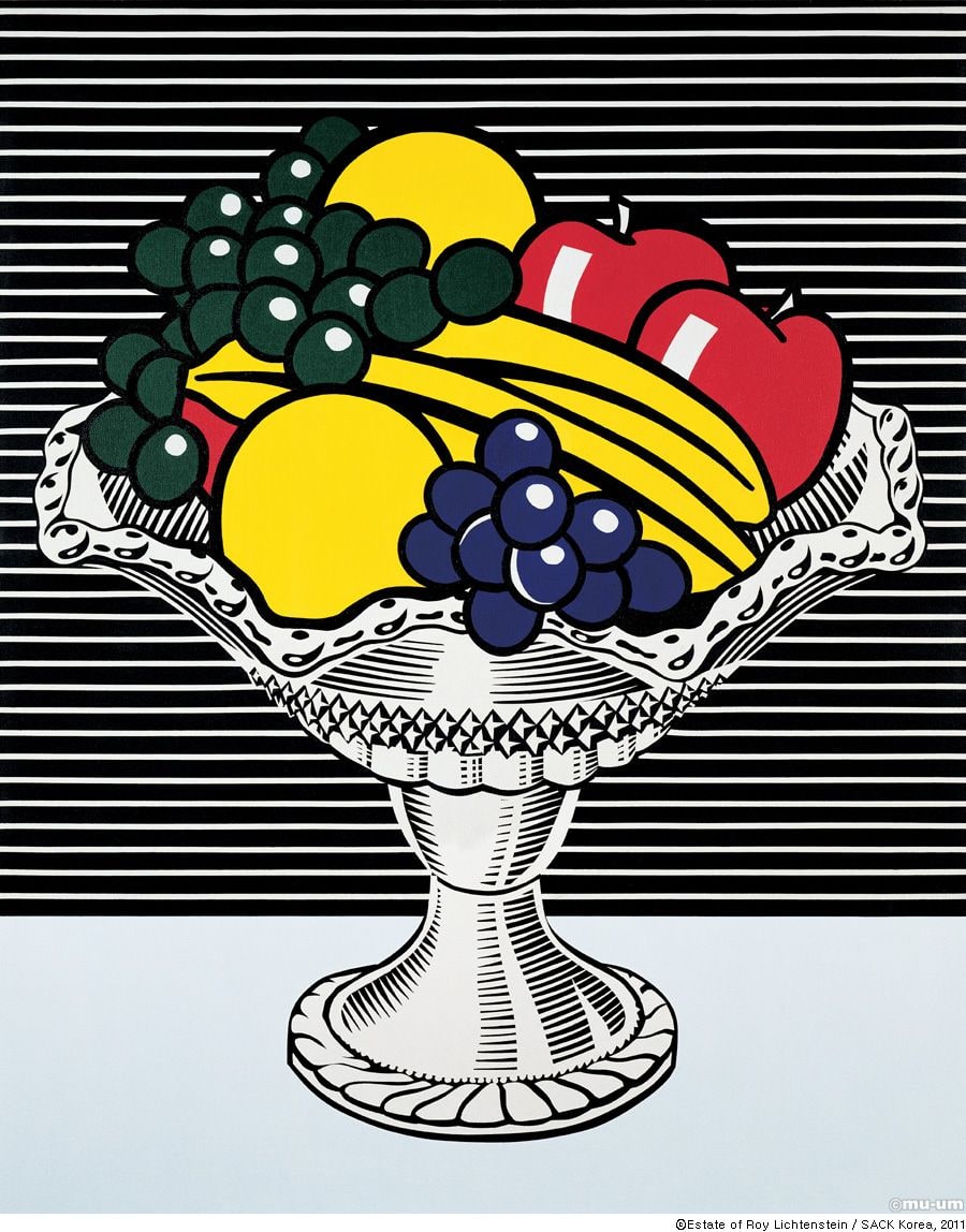 Roy Lichtenstein – Still life with crystal bowl