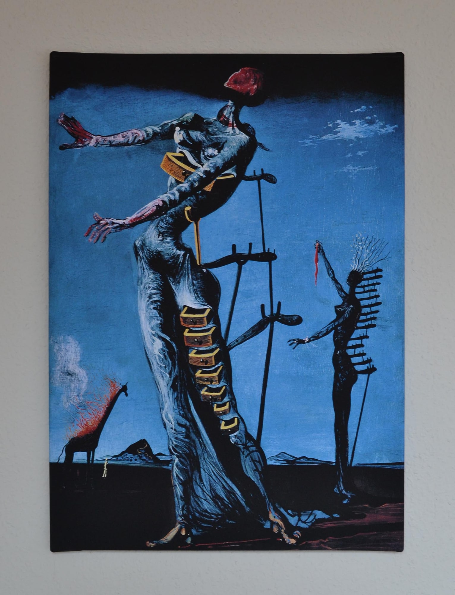 Salvador Dali – Płonąca żyrafa