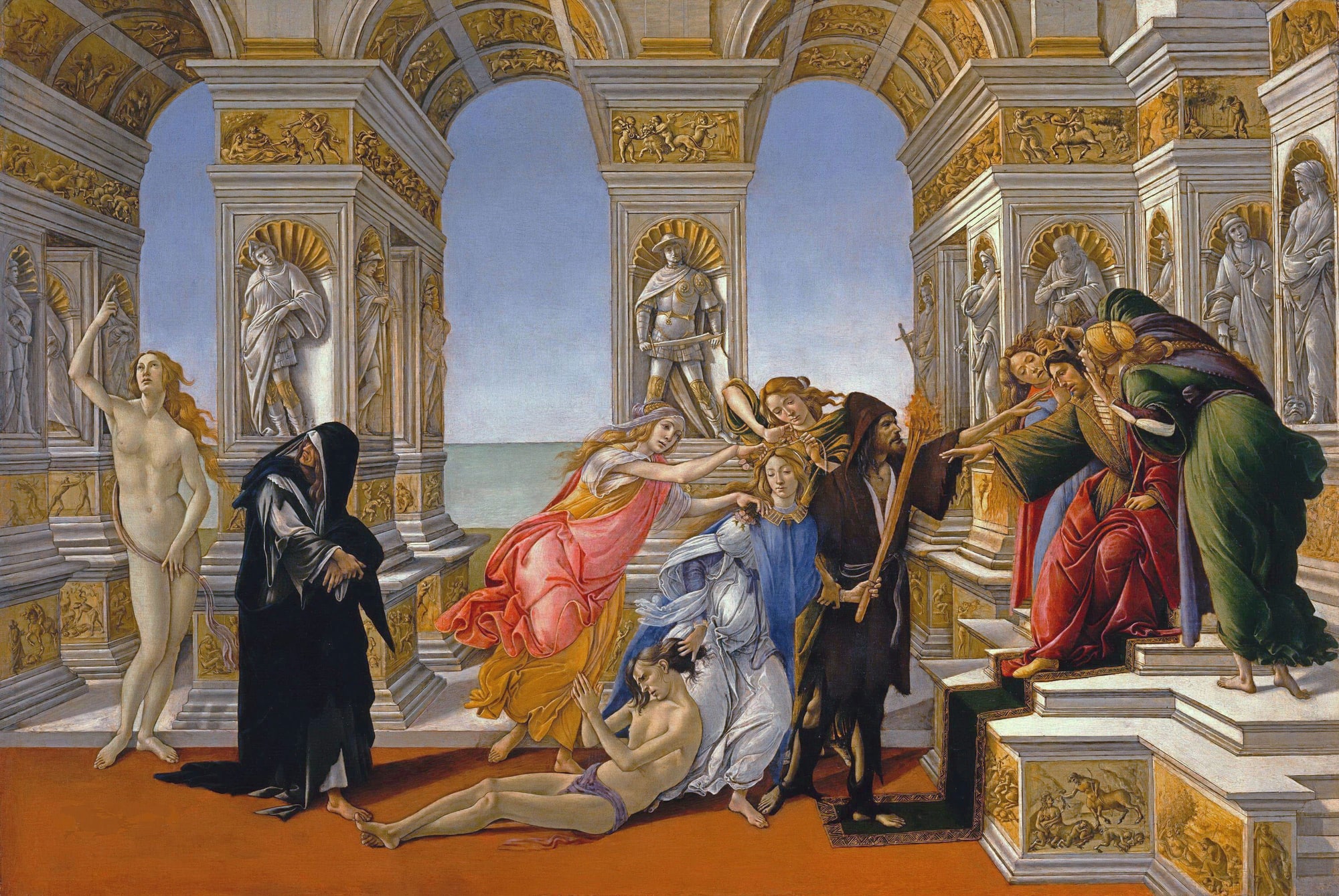 Sandro Botticelli – Oszczerstwo według Apellesa