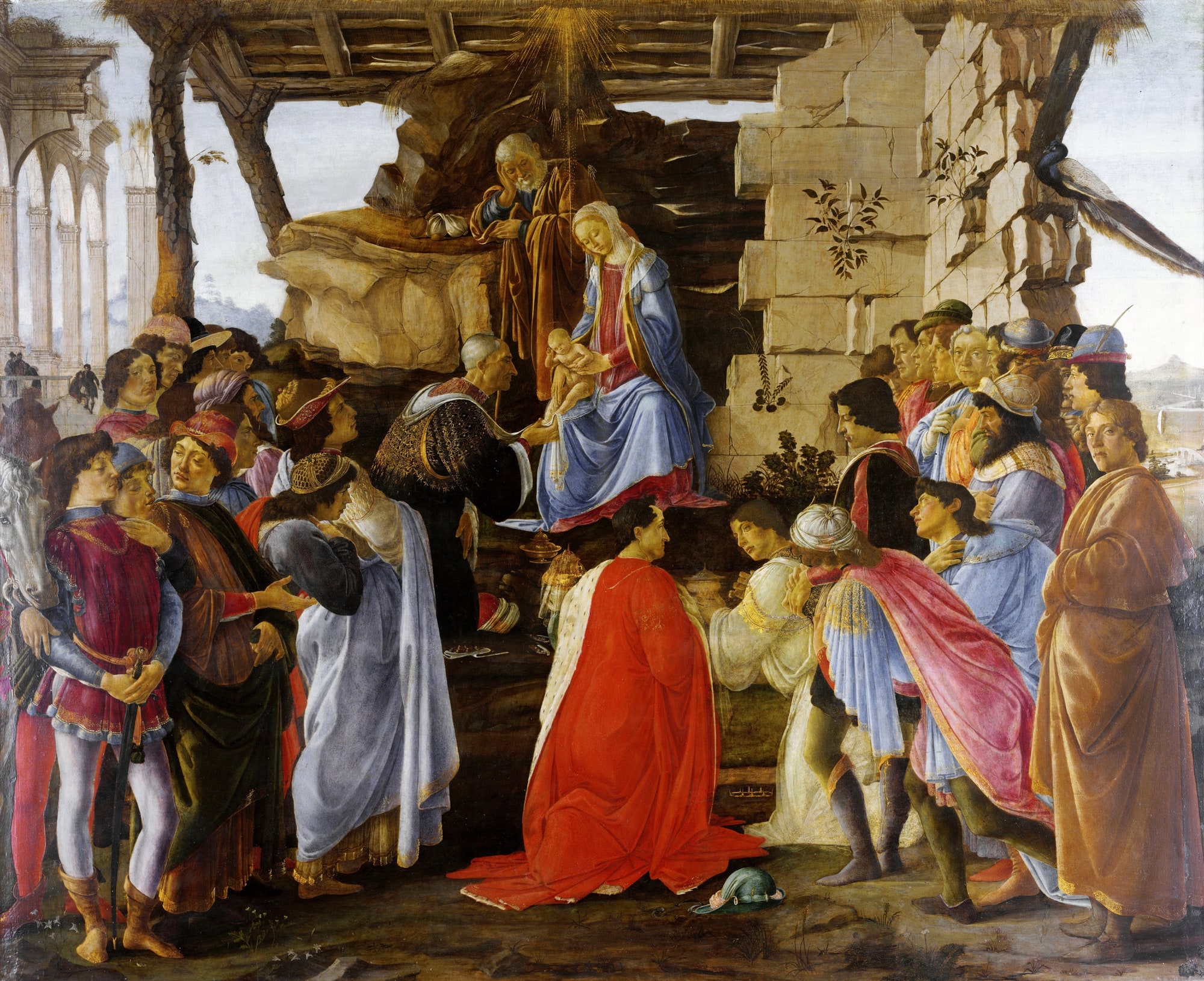 Sandro Botticelli – Pokłon Trzech Króli