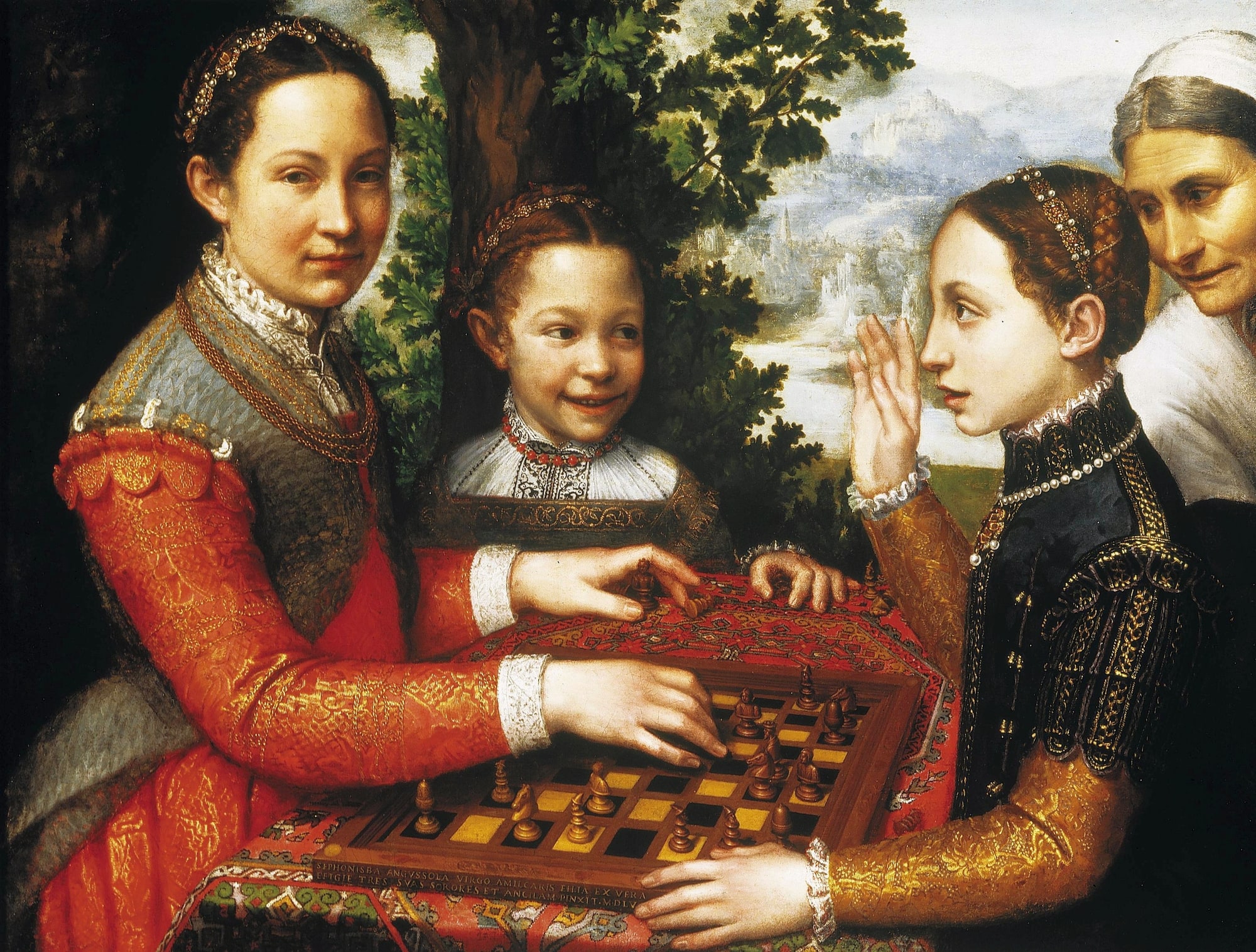 Sofonisba Anguissola – Gra w szachy