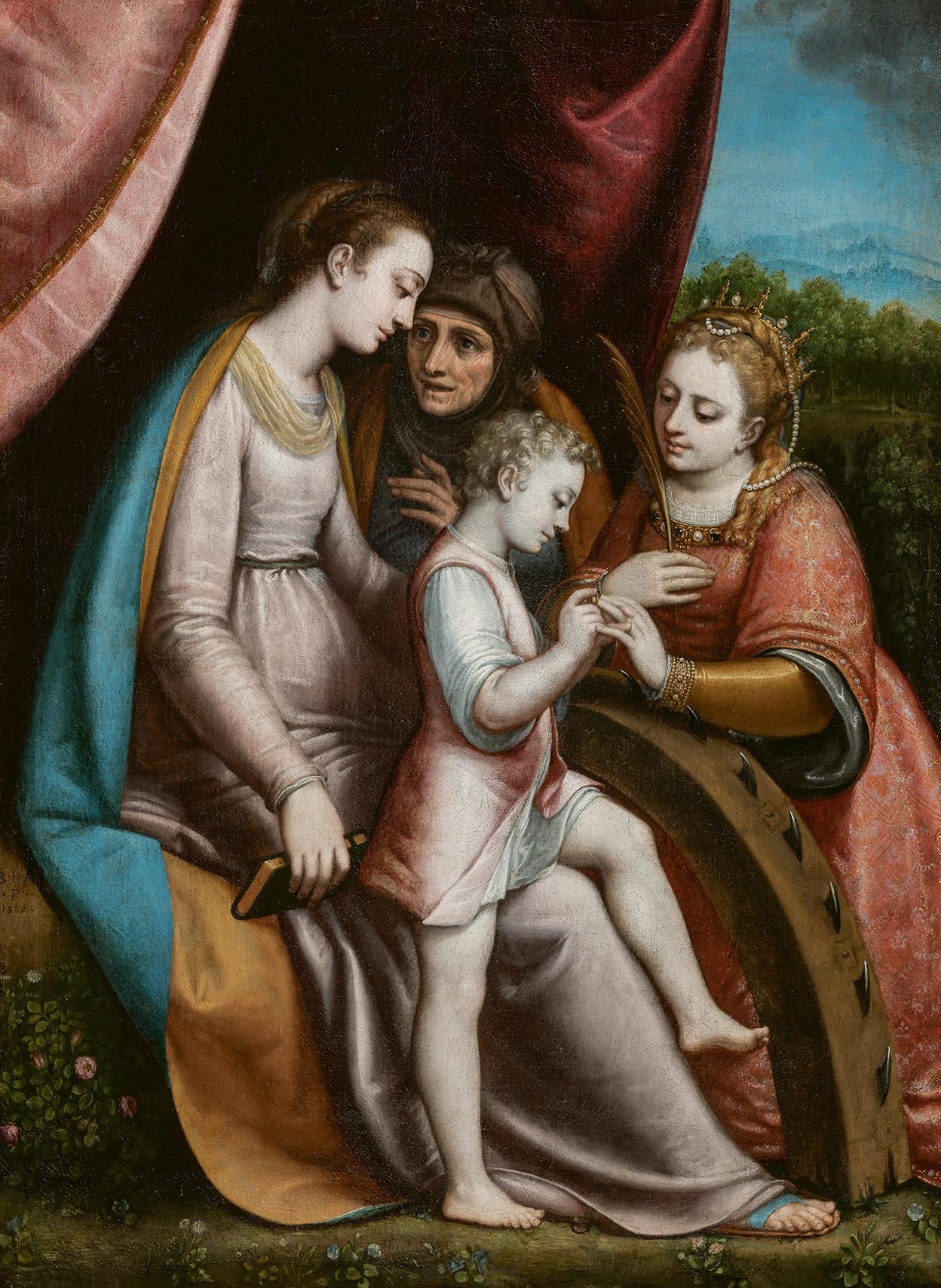 Sofonisba Anguissola – Mistyczne zaślubiny świętej Katarzyny