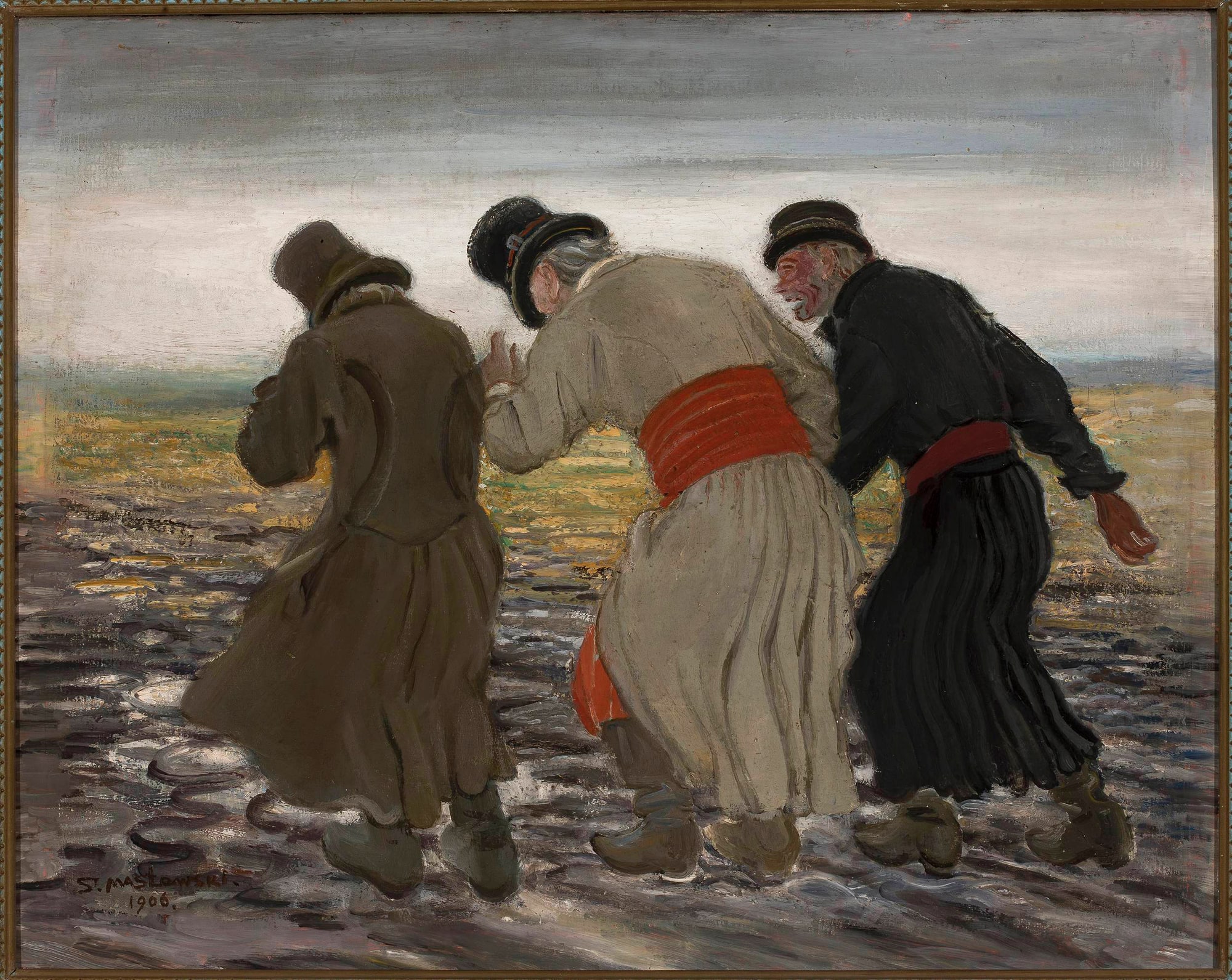 Stanisław Masłowski – Pijani Chłopi