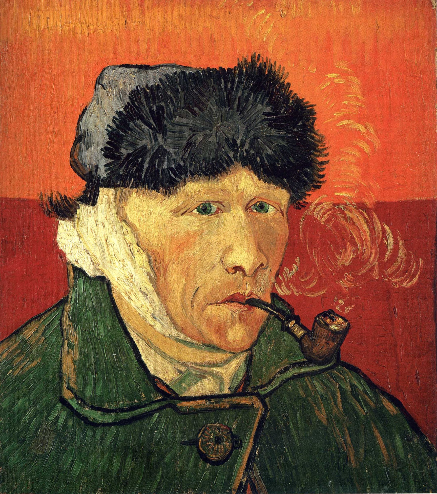 Vincent Van Gogh – Autoportret z zabandażowanym uchem