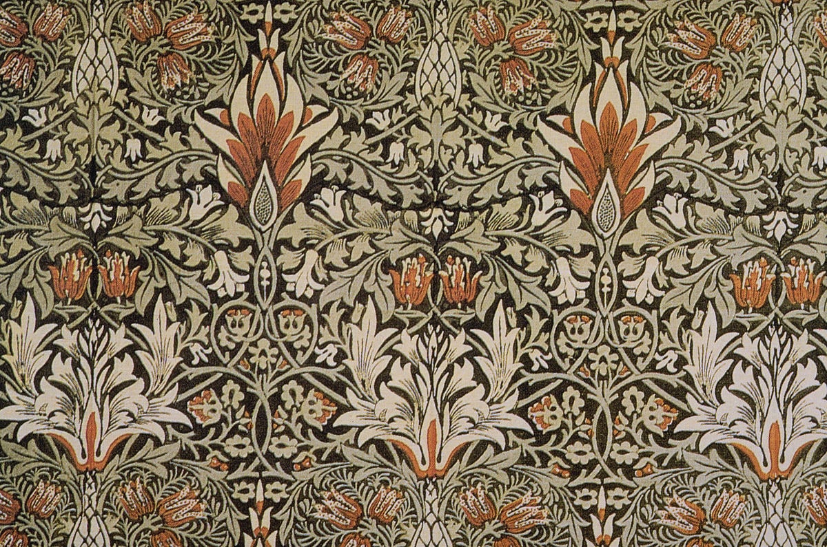 William Morris – Główka węża