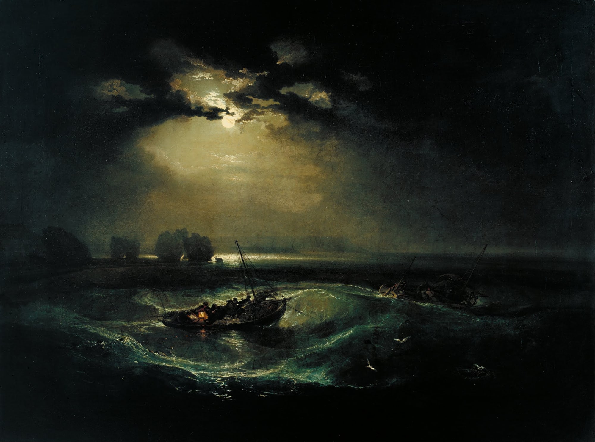 William Turner – Rybacy na morzu