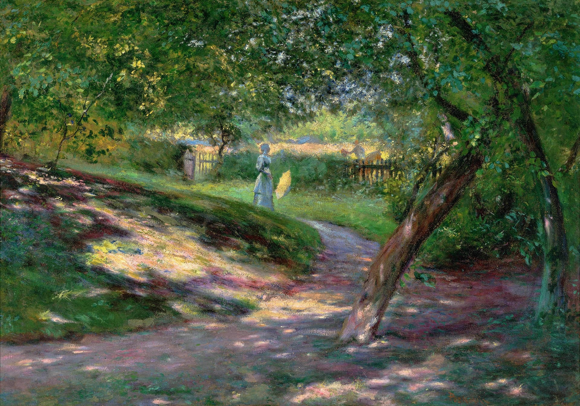 Władysław Podkowiński – W ogrodzie
