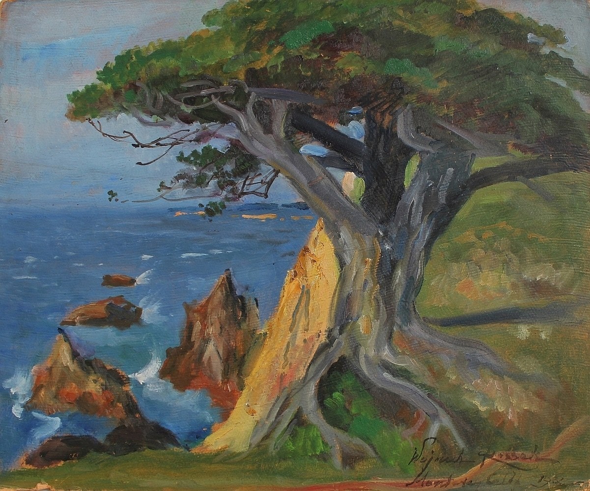 Wojciech Kossak – Pejzaż z Monterey