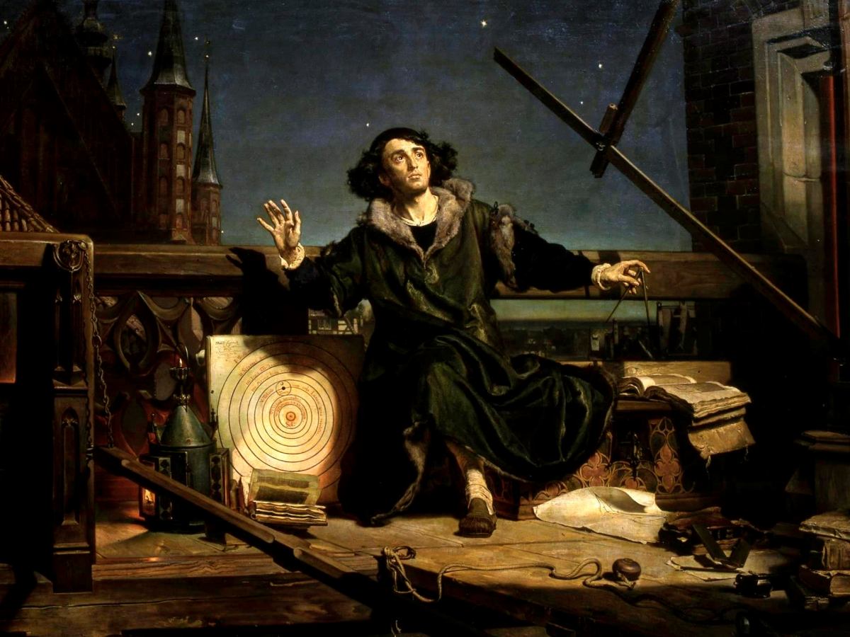 Astronom Kopernik, czyli rozmowa z Bogiem Jan Matejko