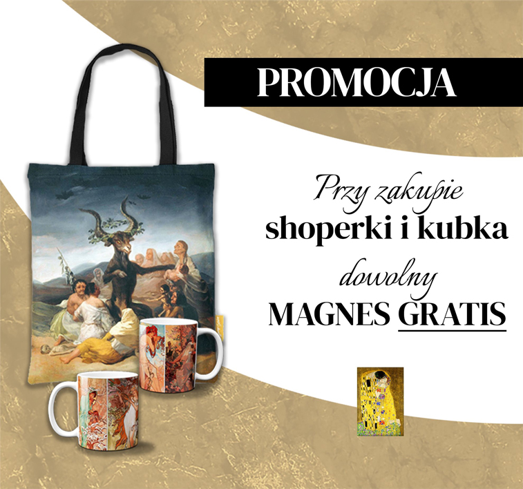 Shopperka kubek magnes