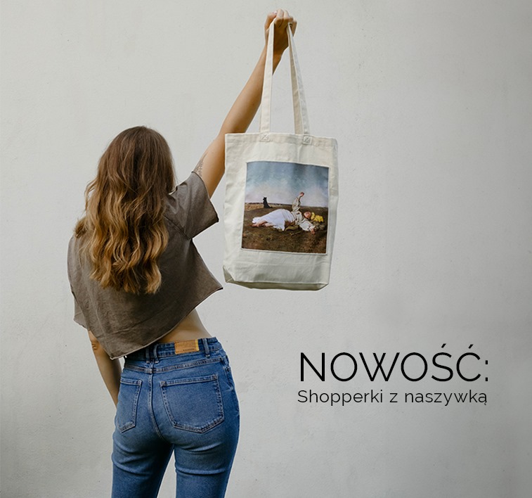 shoperki z naszywką