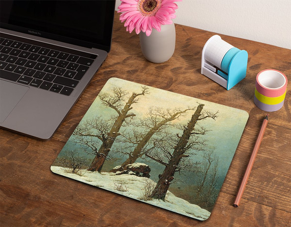 Podkładka Dolmen w śniegu Caspar David Friedrich 36x29cm