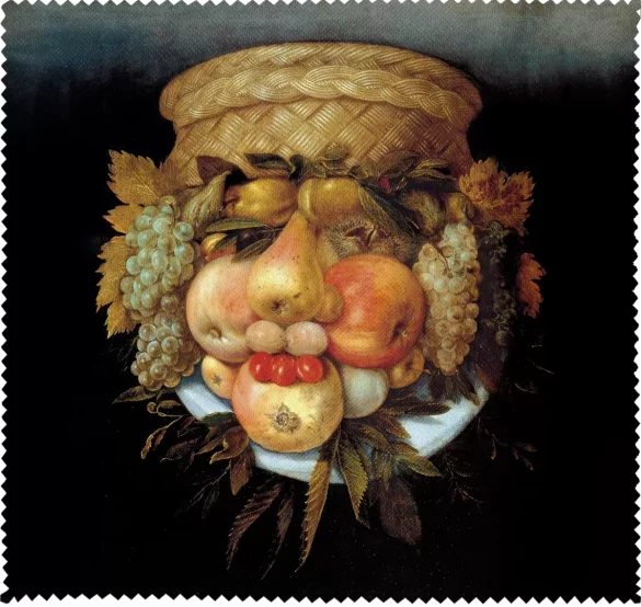 Ściereczka do okularów Kosz owoców Giuseppe Arcimboldo